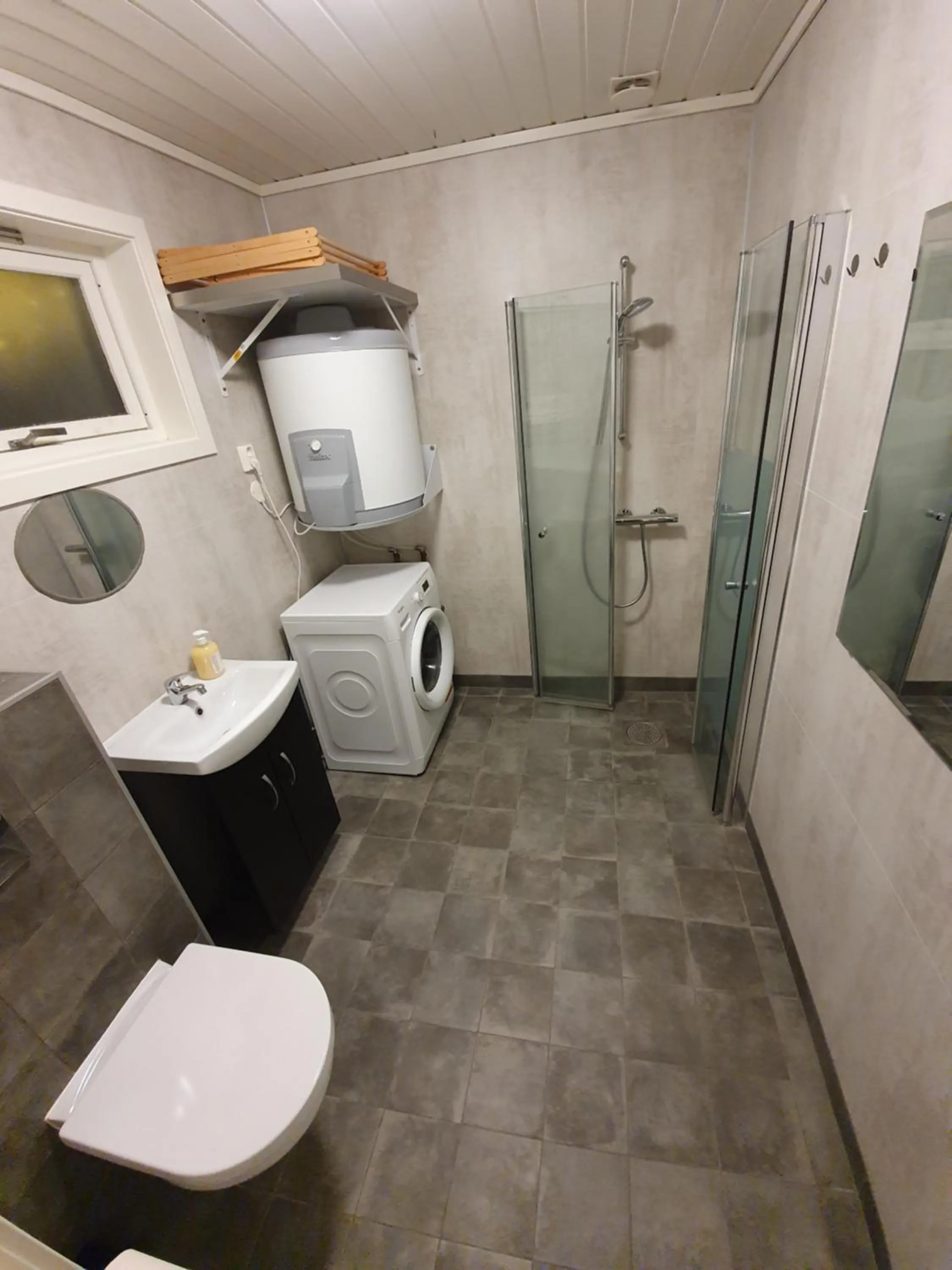 Shower in Vestavind hytter og rom AS