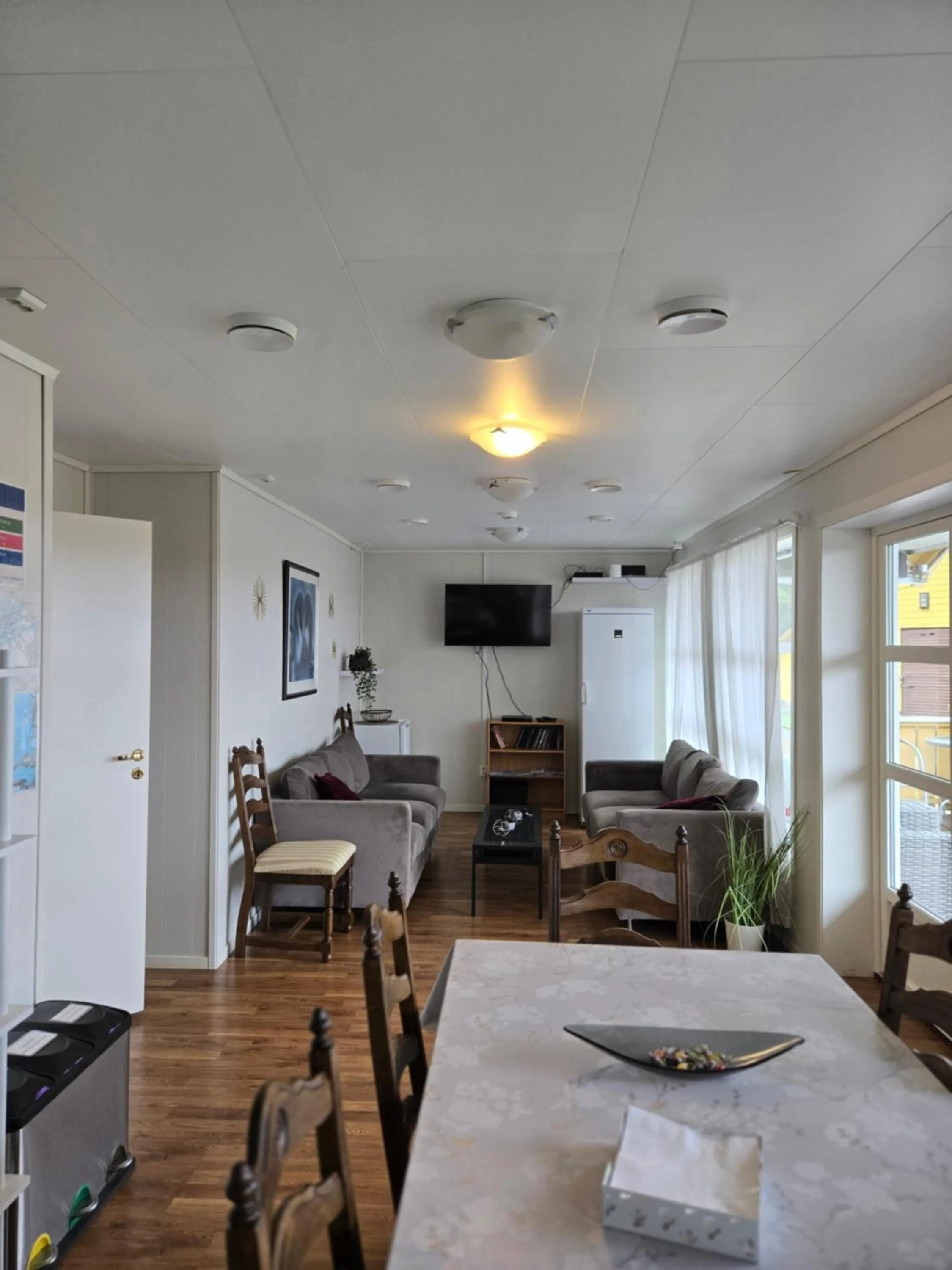 Living room in Vestavind hytter og rom AS