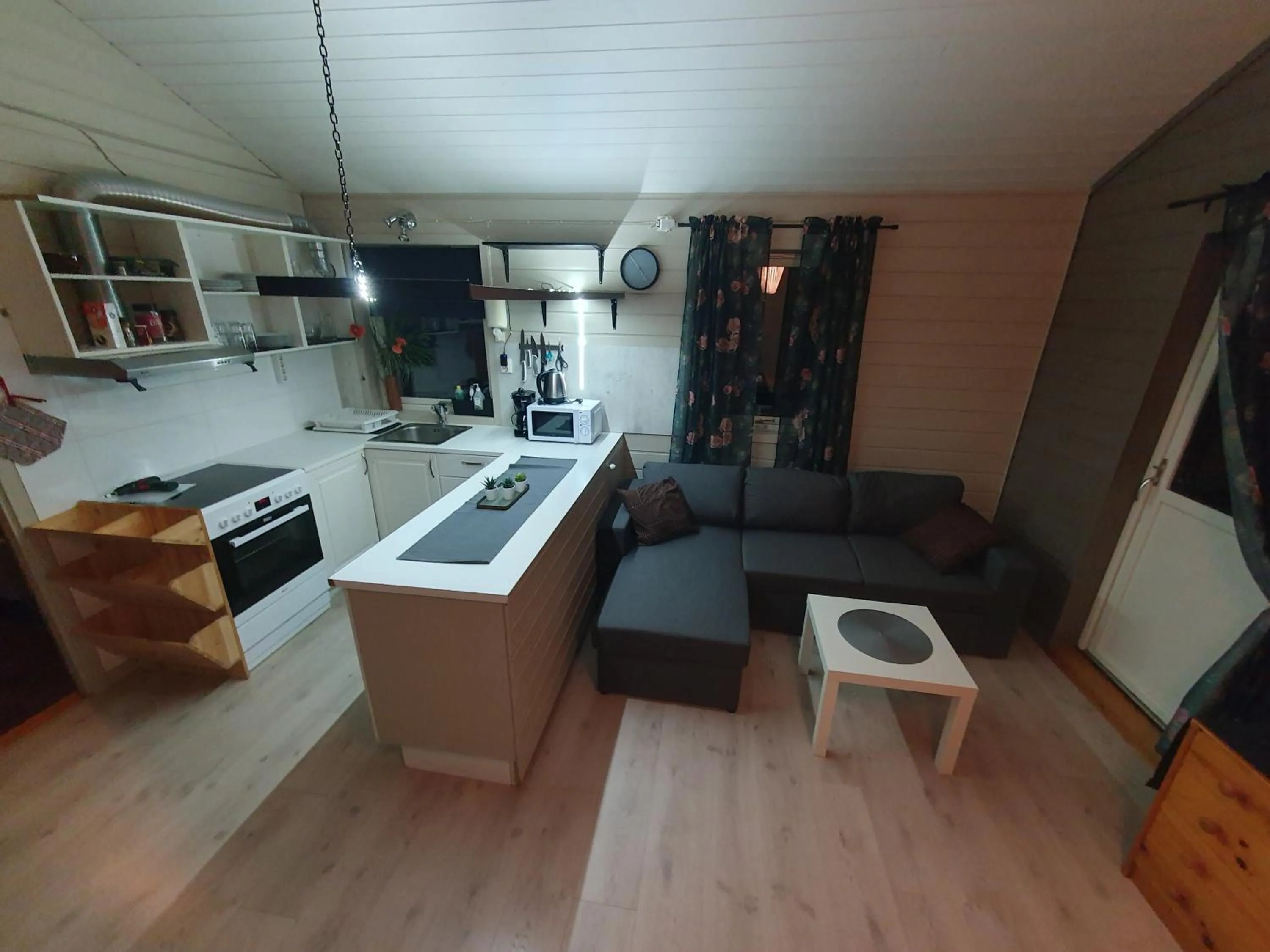 Living room in Vestavind hytter og rom AS