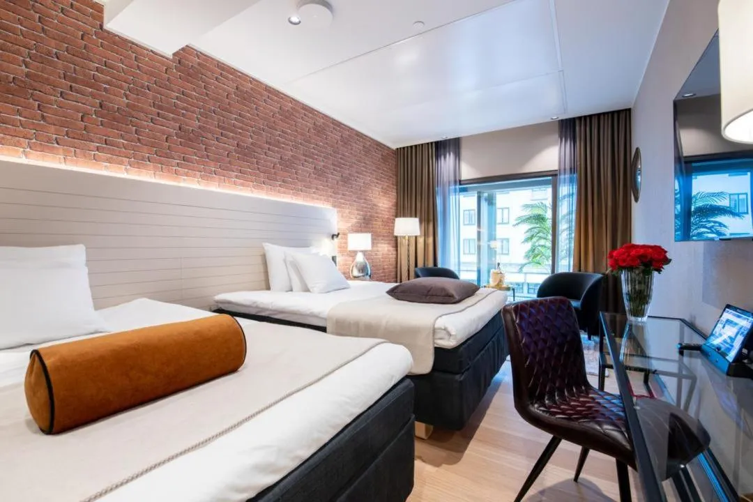 Photo of the whole room, Bed in Solo Sokos Hotel Lahden Seurahuone