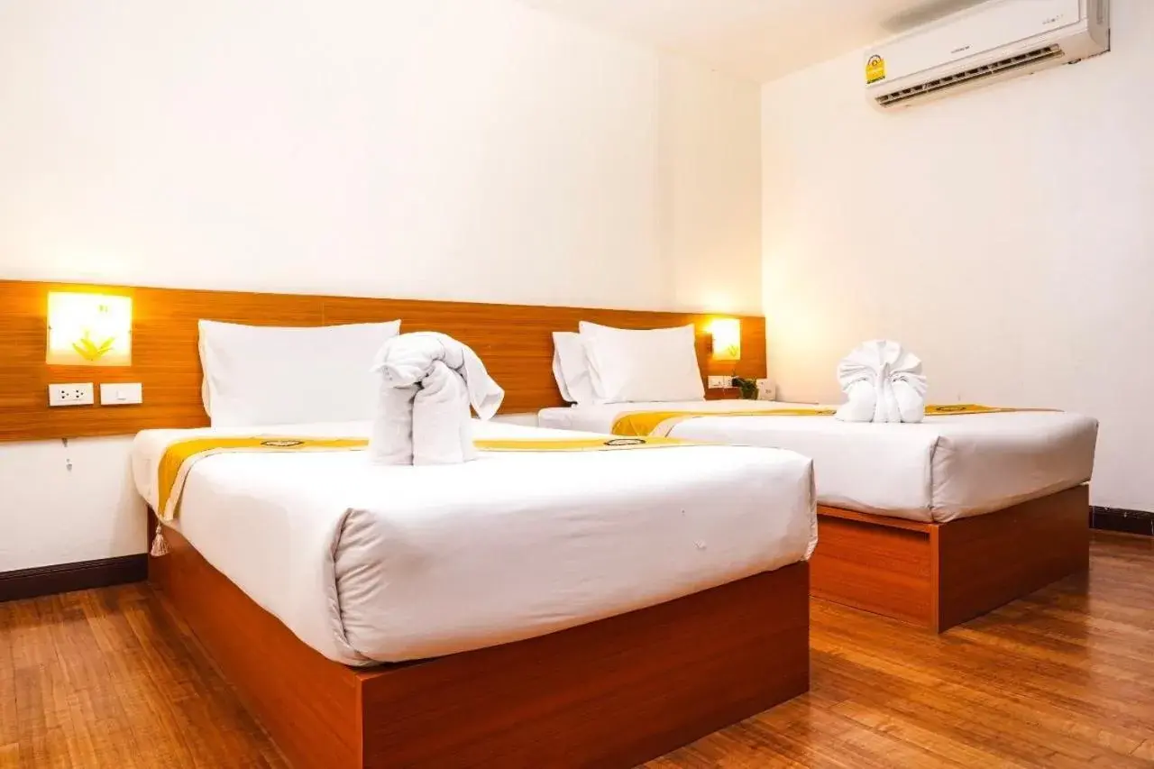 Bed in Neptuna Hotel Bed in Neptuna Hotel