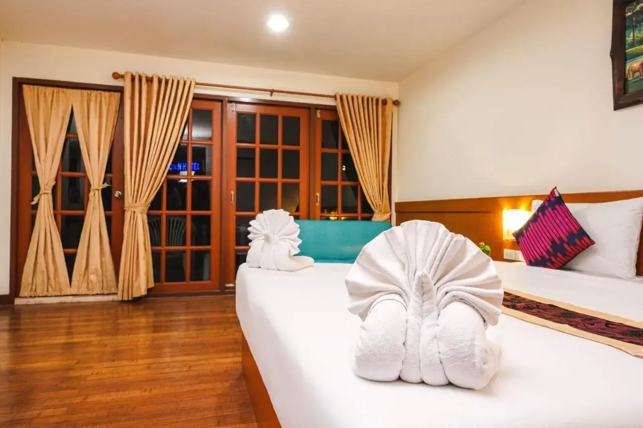 Bed in Neptuna Hotel Bed in Neptuna Hotel