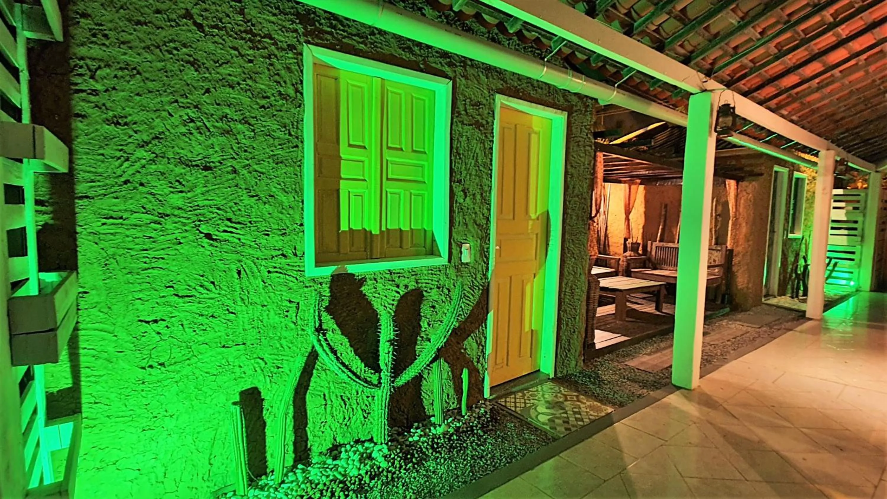 Decorative detail in Vila Aju - Pousada Temática