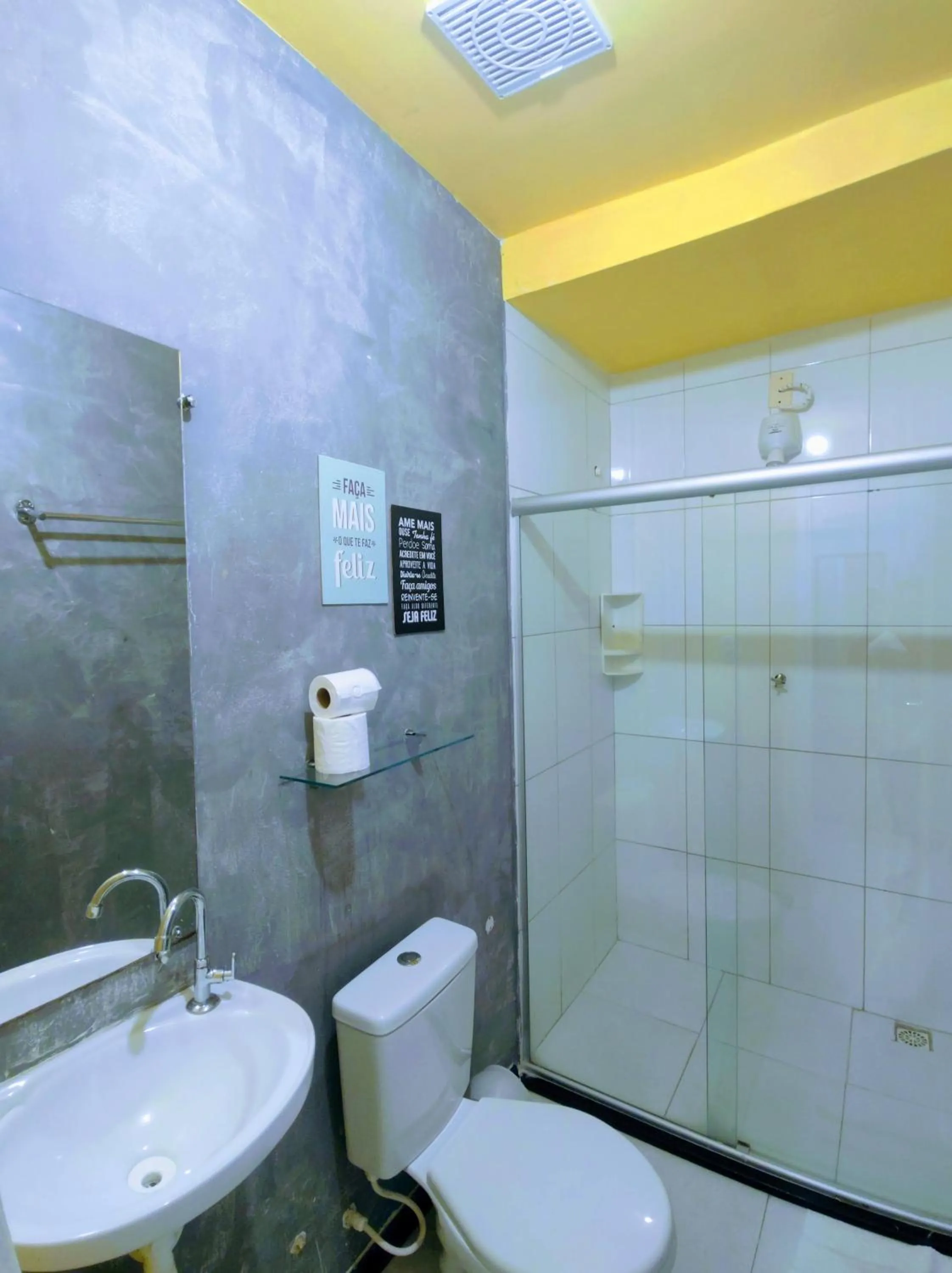 Bathroom in Vila Aju - Pousada Temática