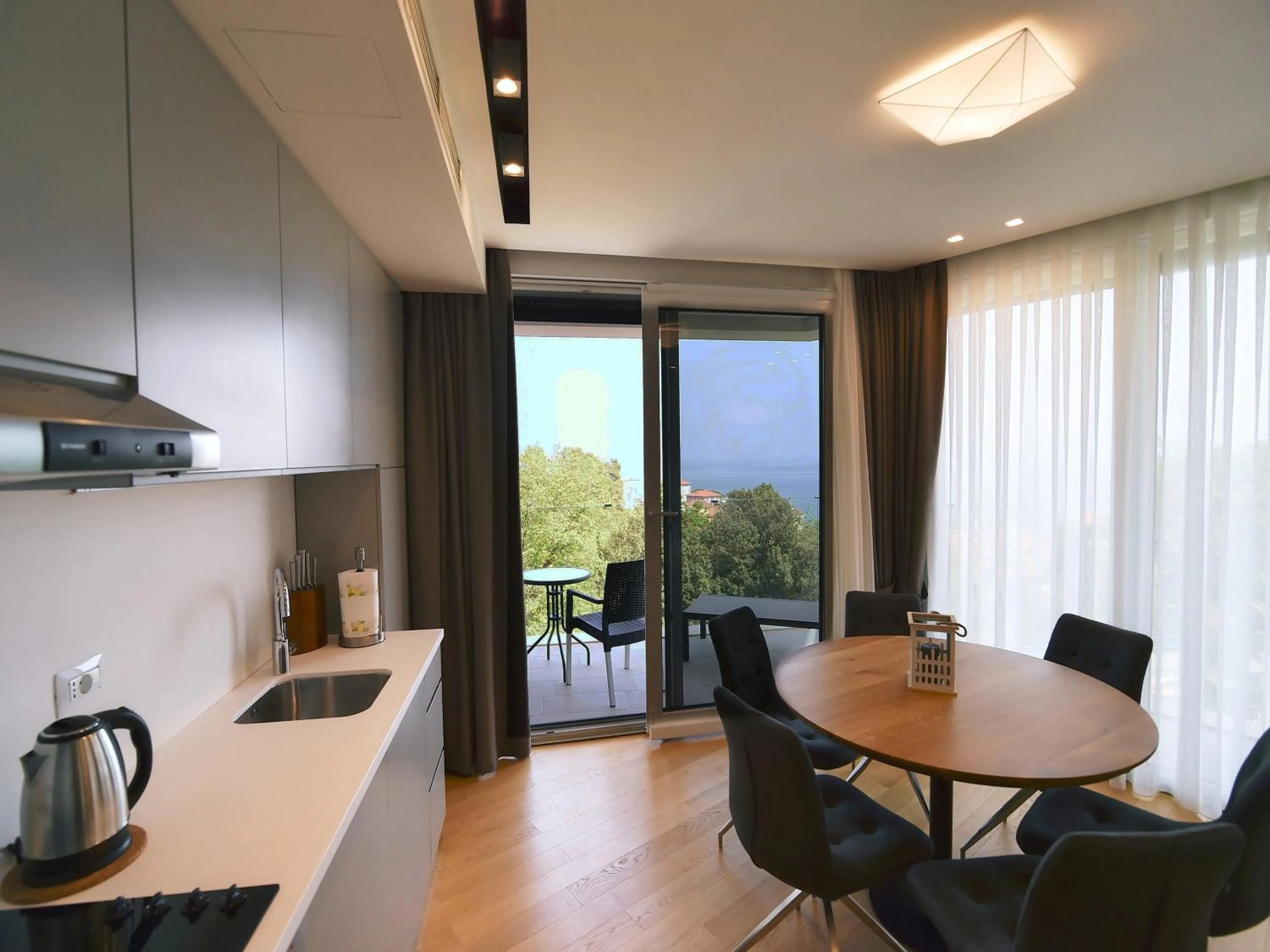 Balcony/Terrace in Apartments in Villa Ziza, rooftop swimming pool