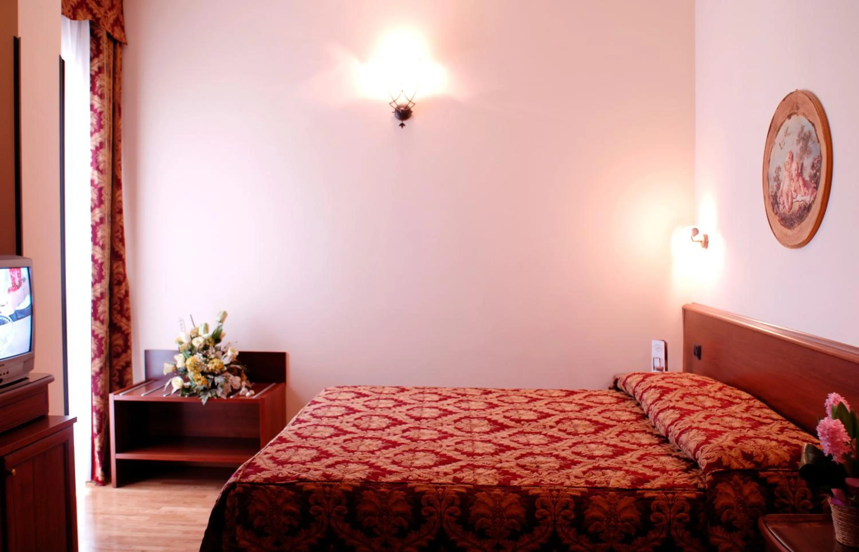 Bed in Hotel Da Franco