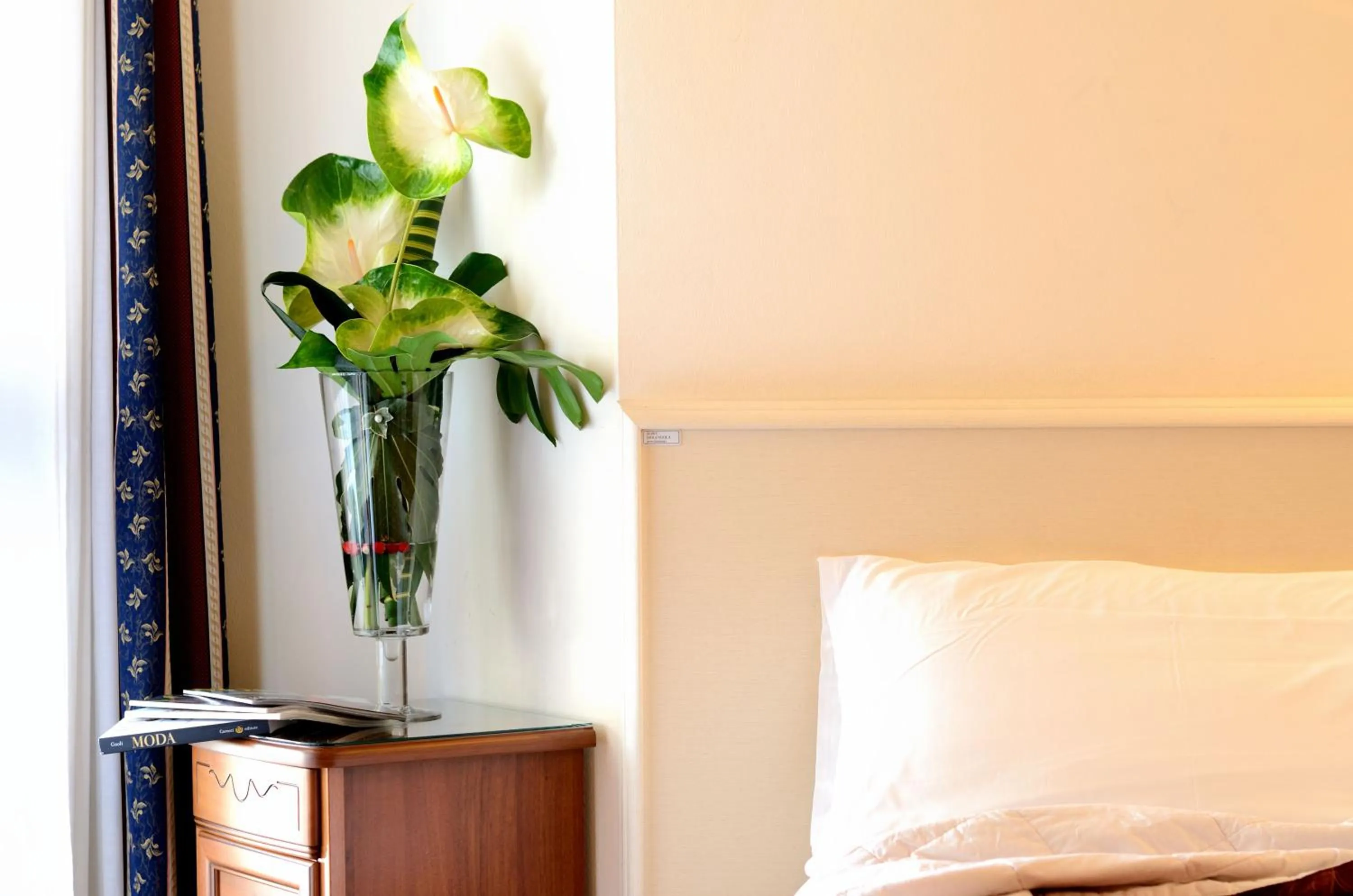 Decorative detail, Bed in Hotel Da Franco