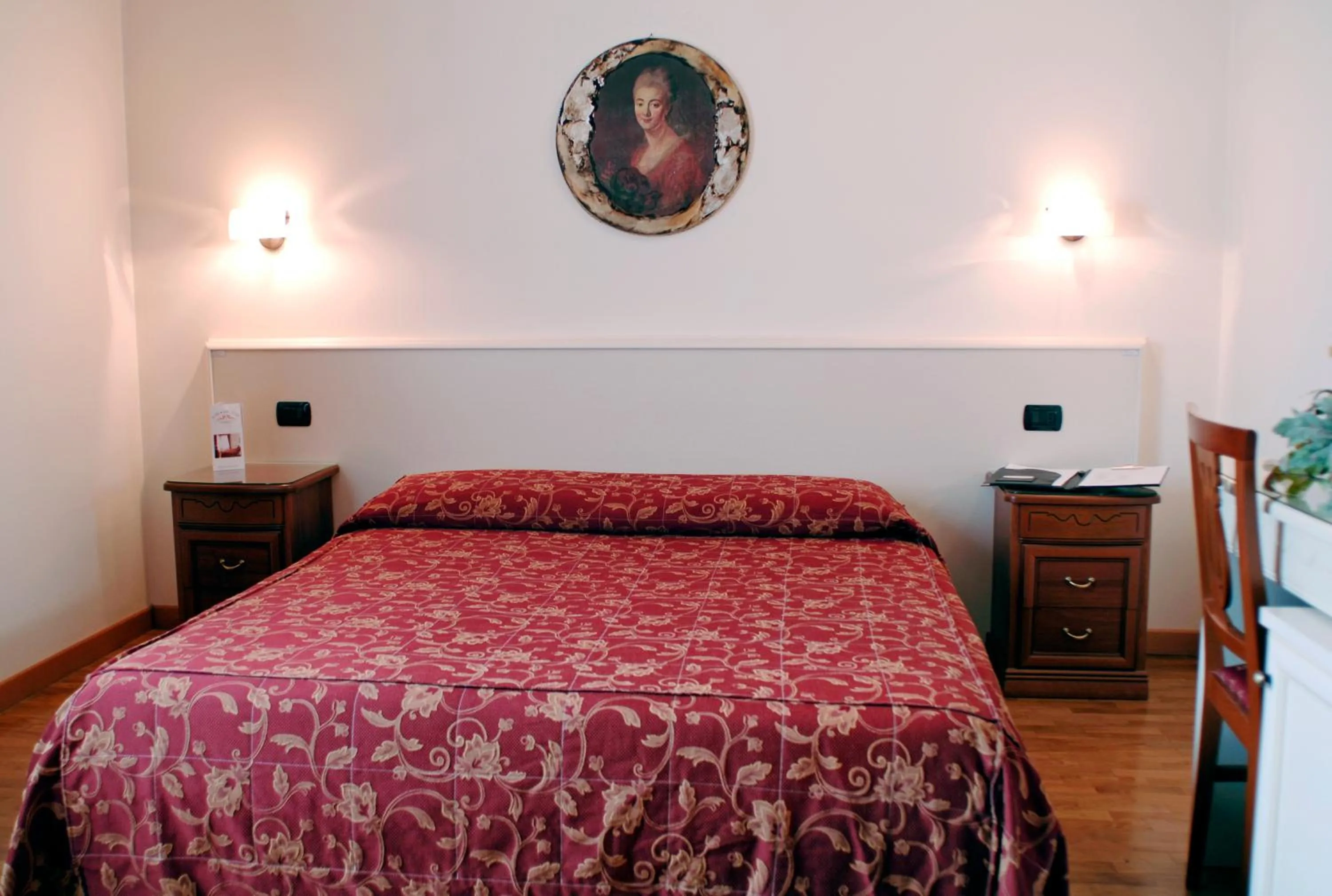 Bed in Hotel Da Franco