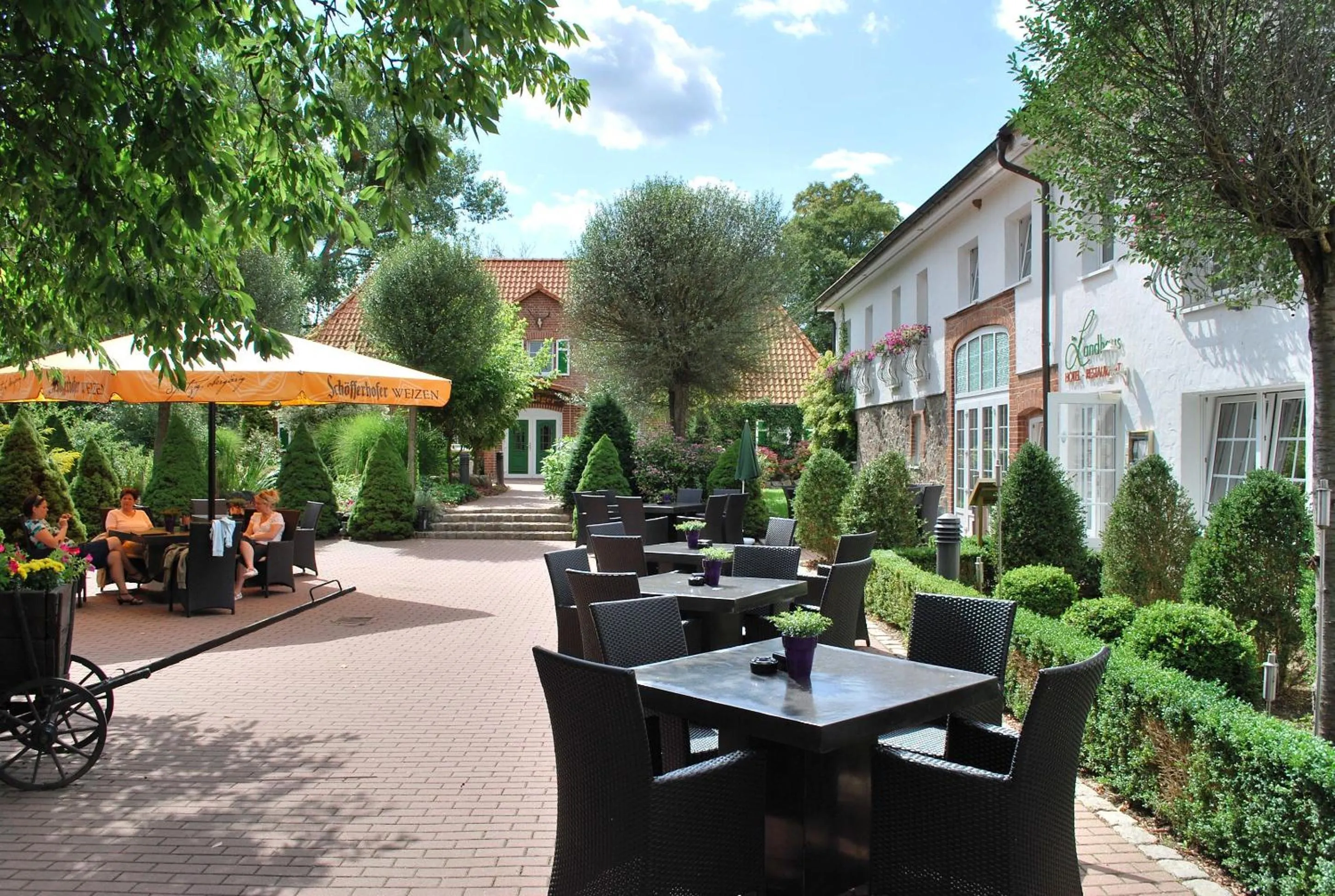 Balcony/Terrace in Van der Valk Golfhotel Serrahn - Adult Only