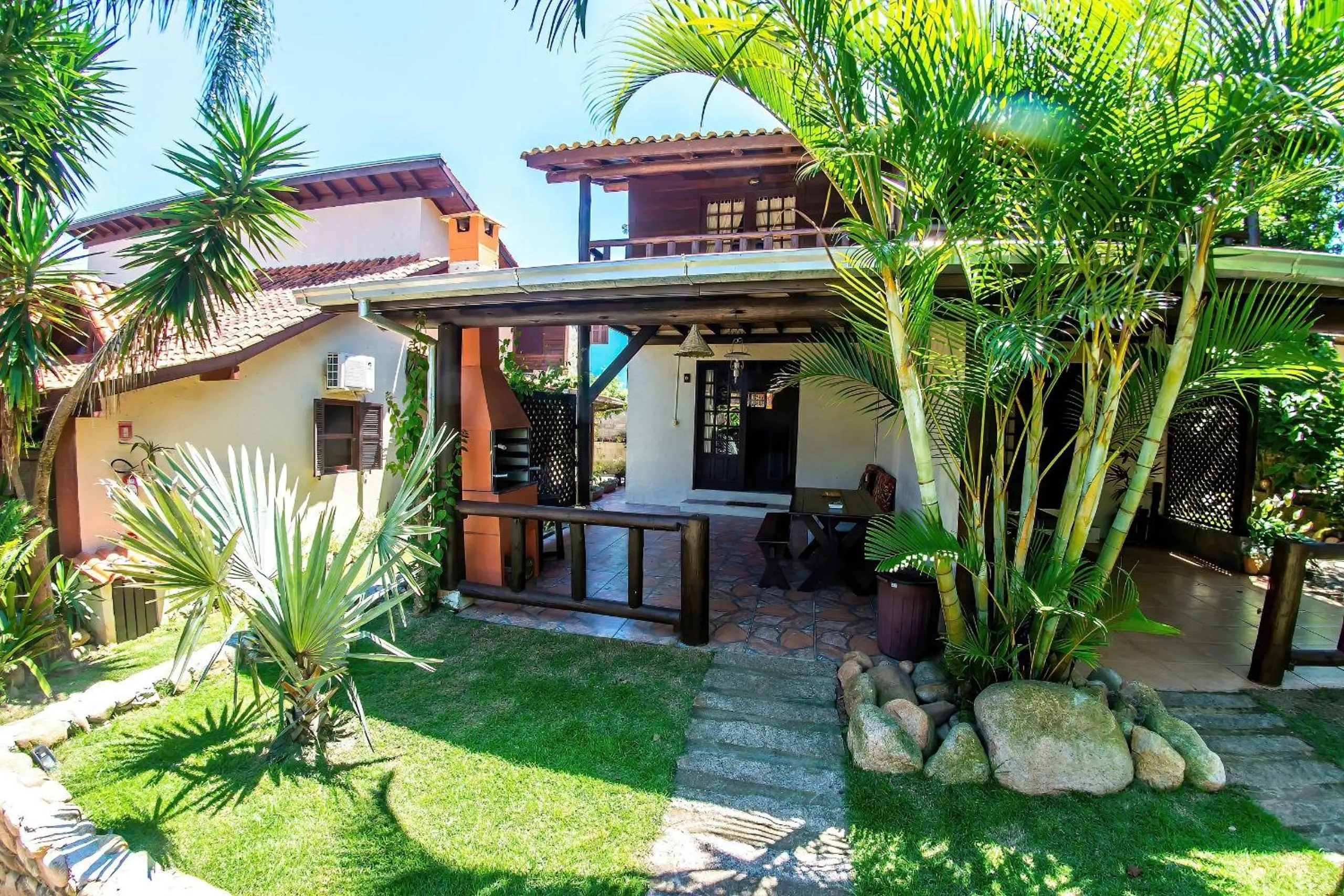 BBQ facilities in Pousada Rosa da Praia - Praia do Rosa - SC
