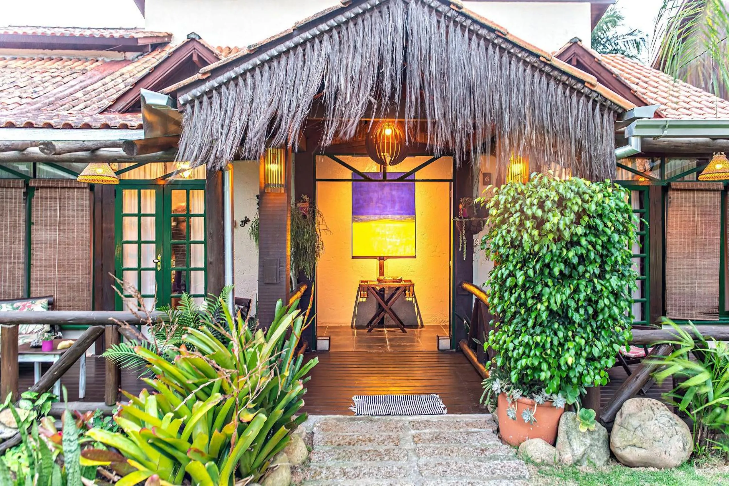 Facade/entrance in Pousada Rosa da Praia - Praia do Rosa - SC