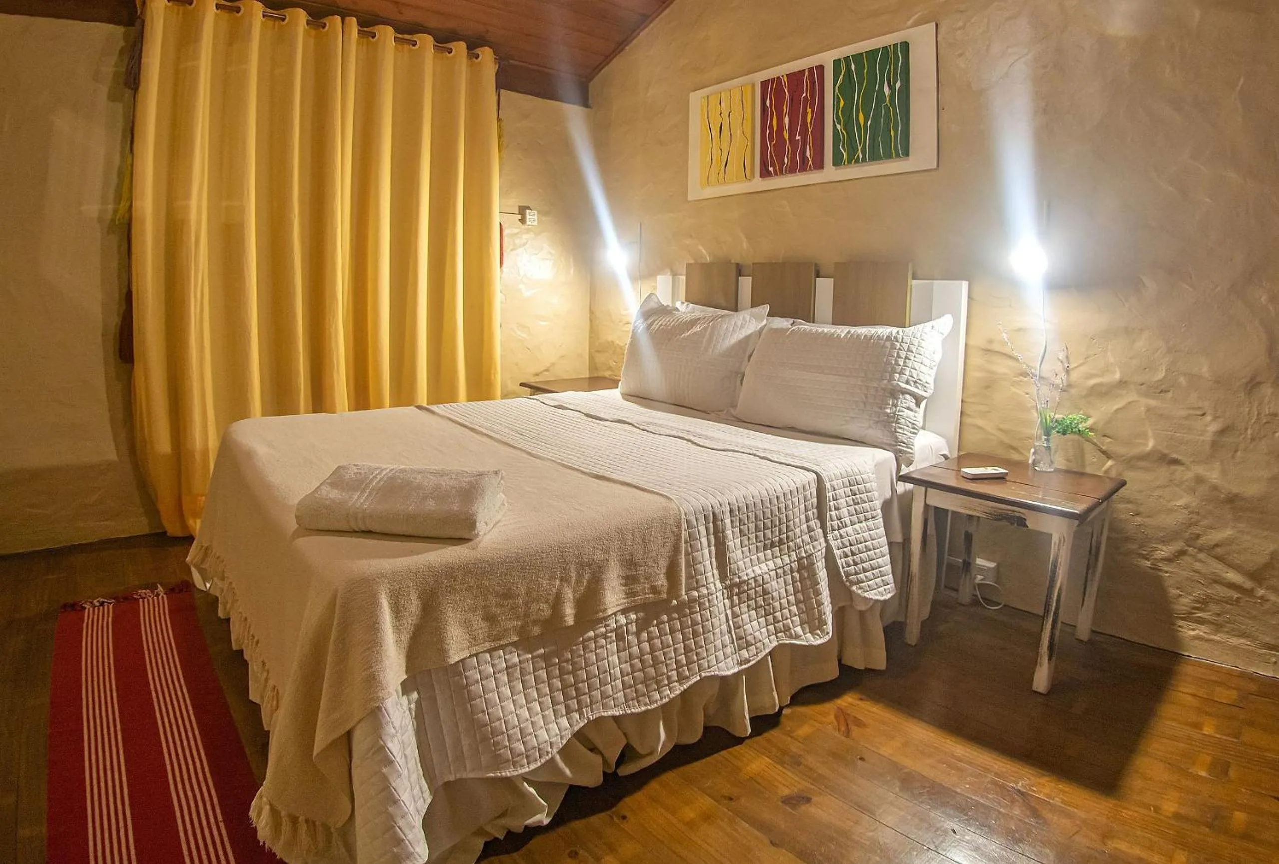 Bedroom, Bed in Pousada Rosa da Praia - Praia do Rosa - SC