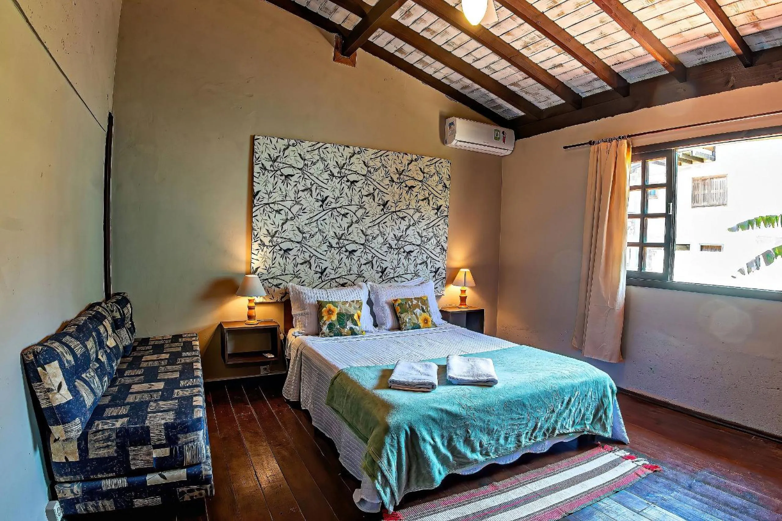 Bedroom, Bed in Pousada Rosa da Praia - Praia do Rosa - SC