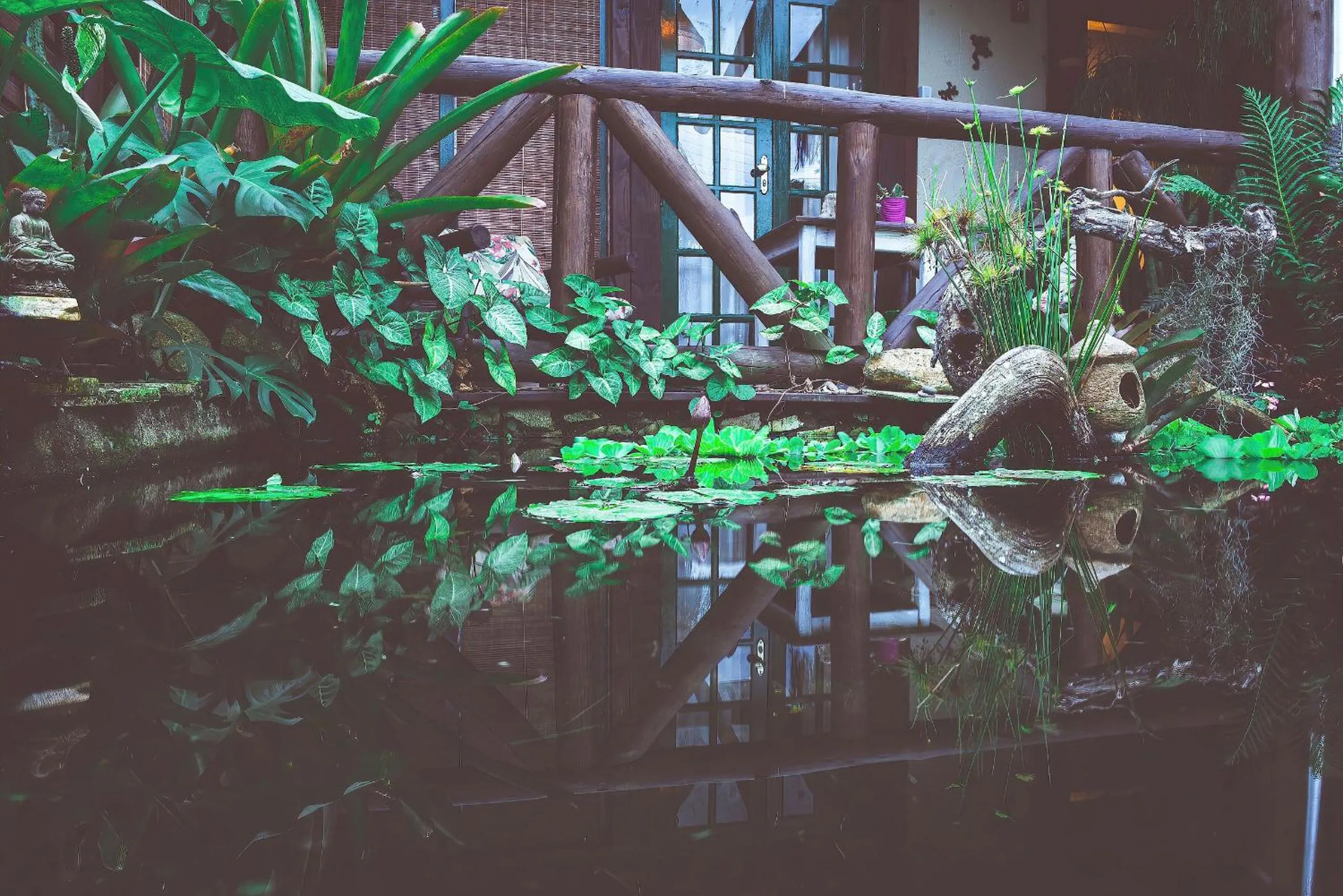 Night in Pousada Rosa da Praia - Praia do Rosa - SC