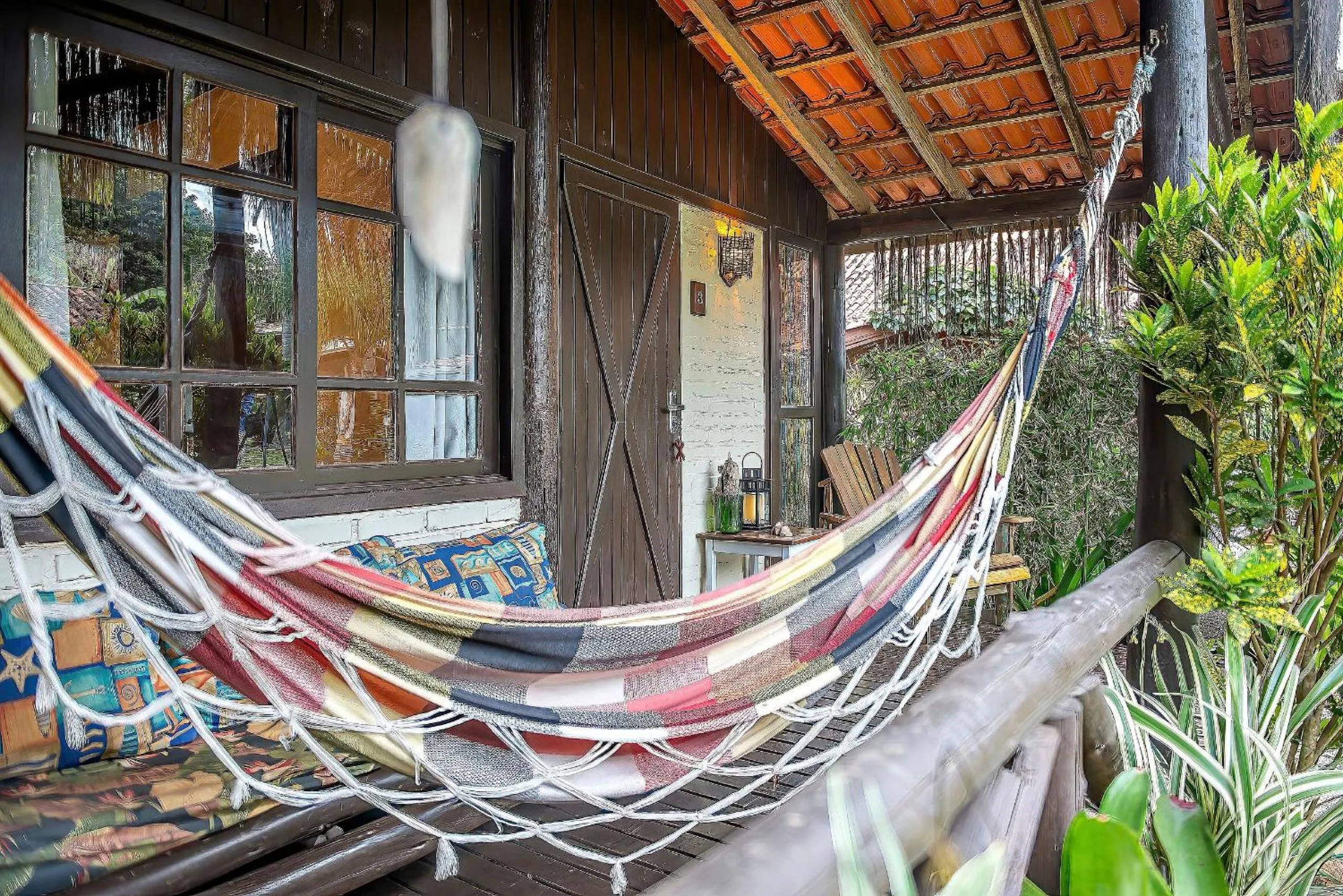 Balcony/Terrace in Pousada Rosa da Praia - Praia do Rosa - SC