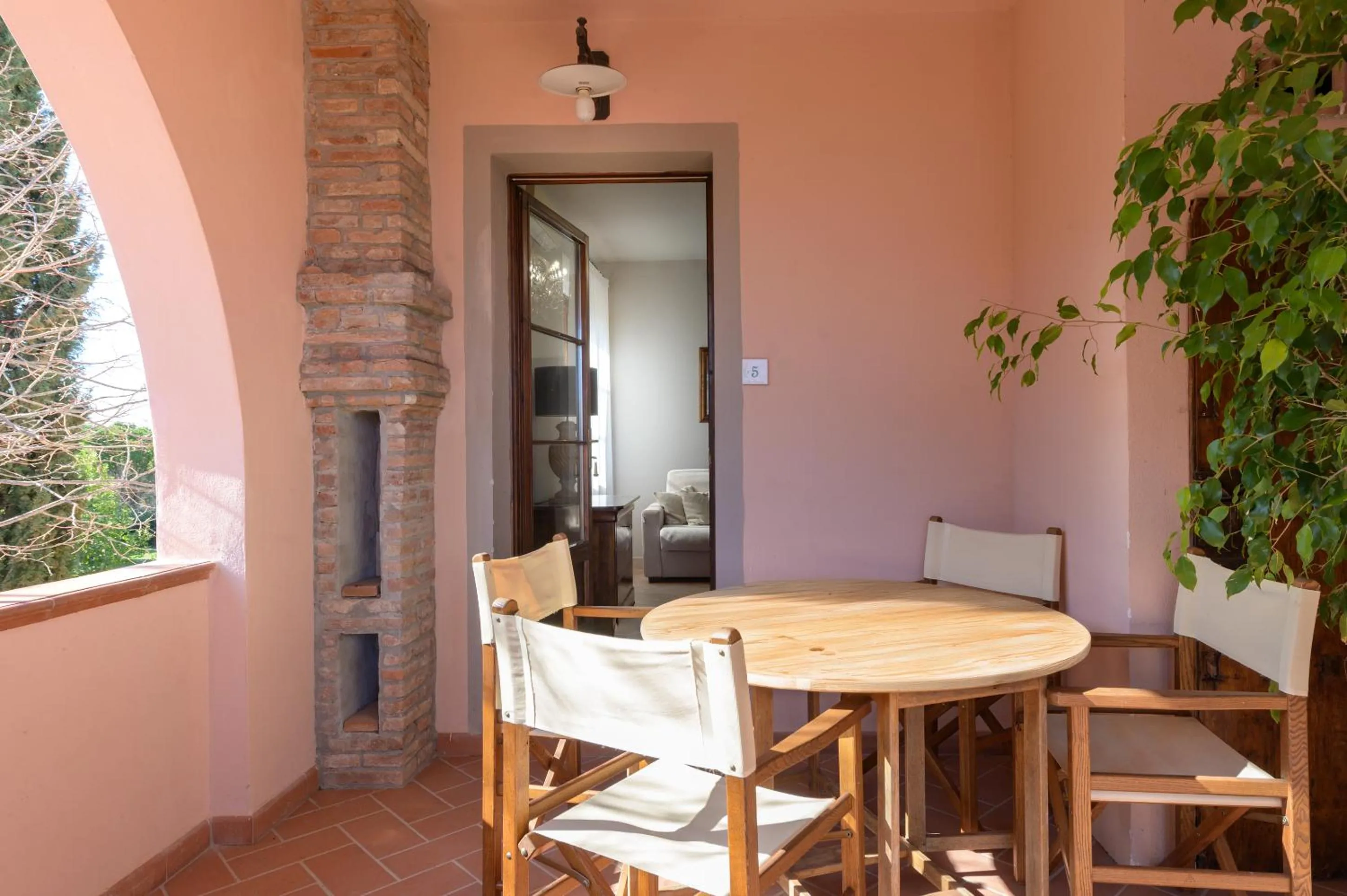 Patio in Agriturismo Villa Toscana