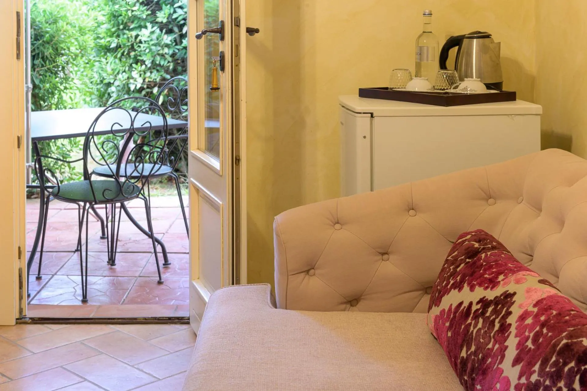 Decorative detail in Agriturismo Villa Toscana