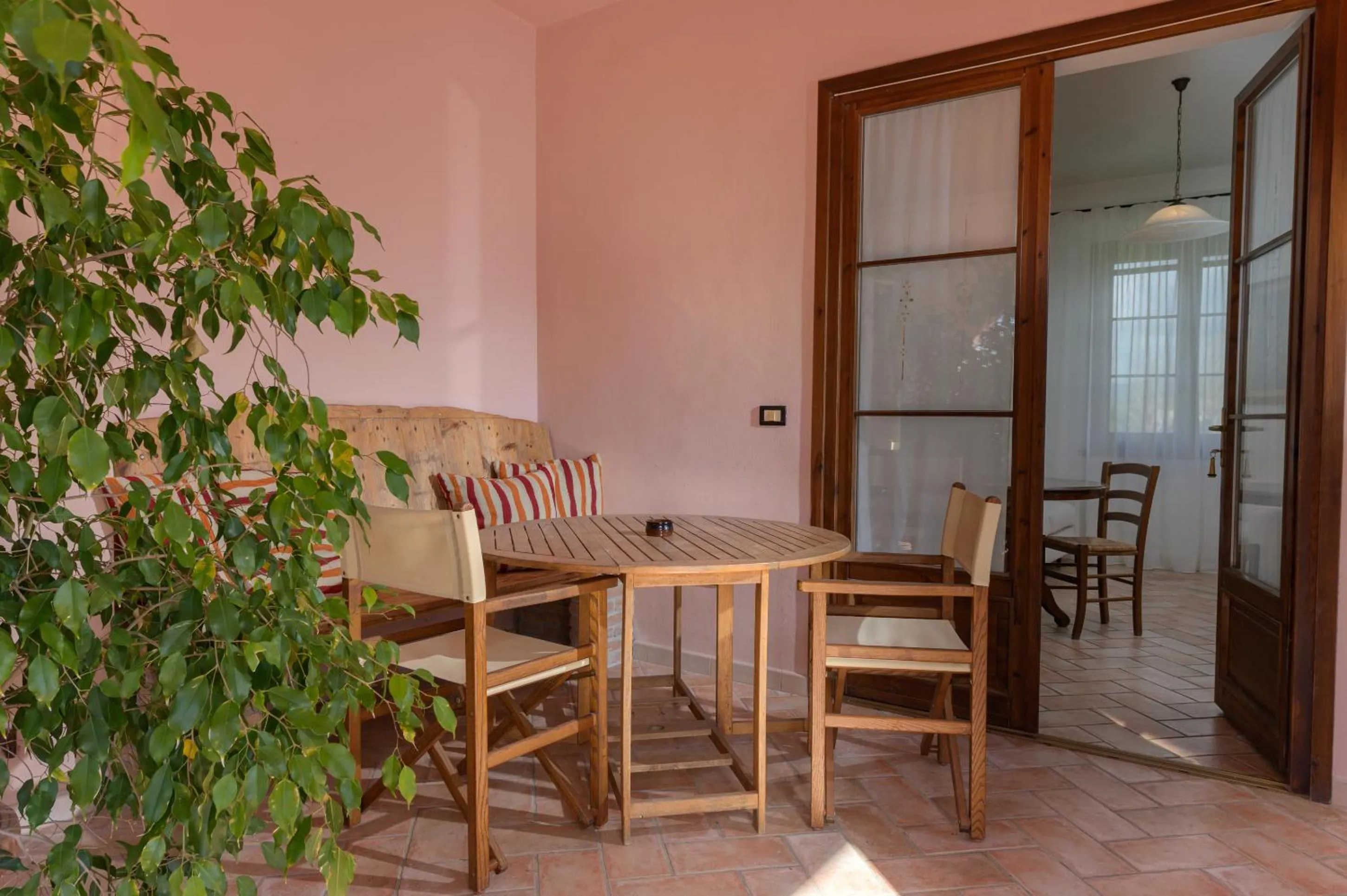 Patio in Agriturismo Villa Toscana