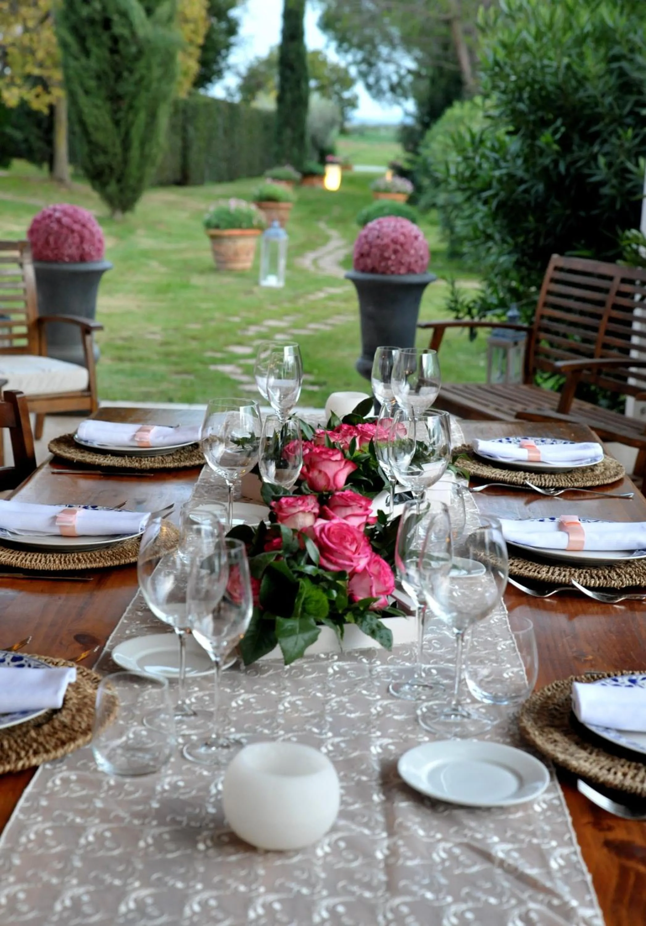 Dinner in Agriturismo Villa Toscana