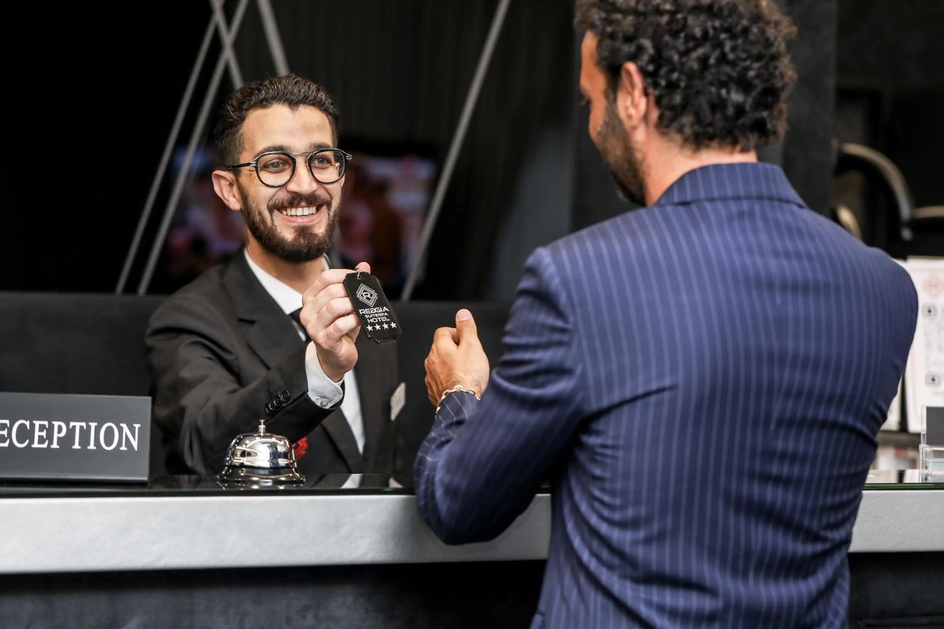 Staff in Reggia Suite Spa Hotel