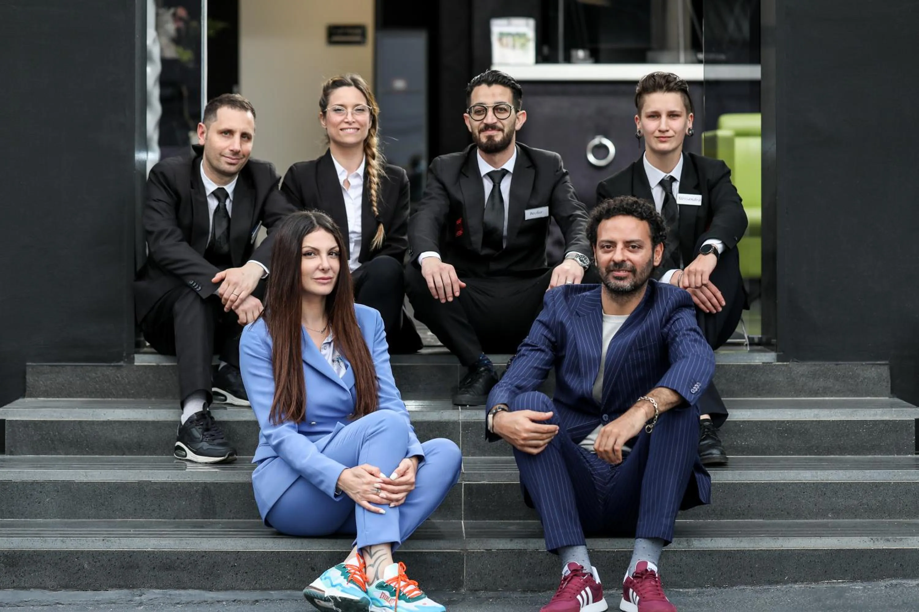 Staff in Reggia Suite Spa Hotel