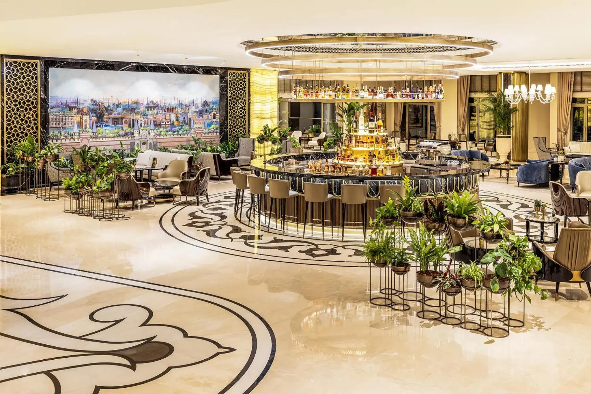 Lobby or reception in CVK Park Bosphorus Hotel Istanbul Lobby or reception in CVK Park Bosphorus Hotel Istanbul