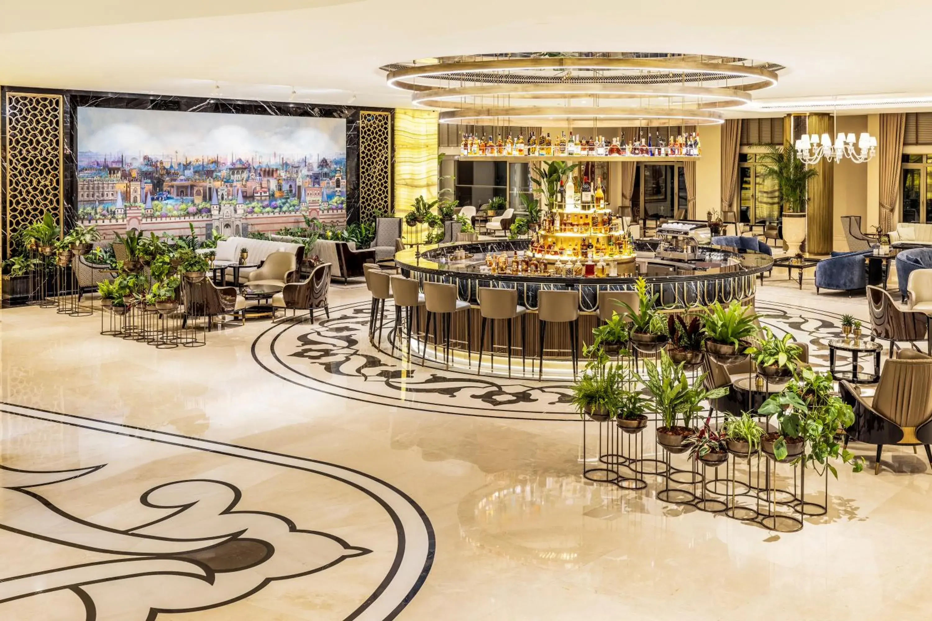 Lobby or reception in CVK Park Bosphorus Hotel Istanbul Lobby or reception in CVK Park Bosphorus Hotel Istanbul