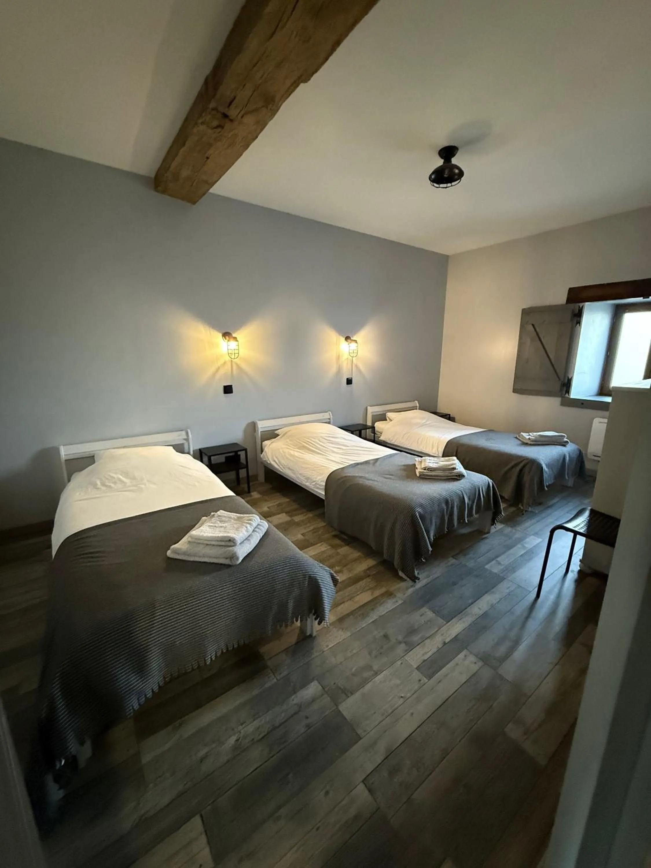 Bedroom, Bed in Gites Le Grand Tornage holiday fun for the whole family