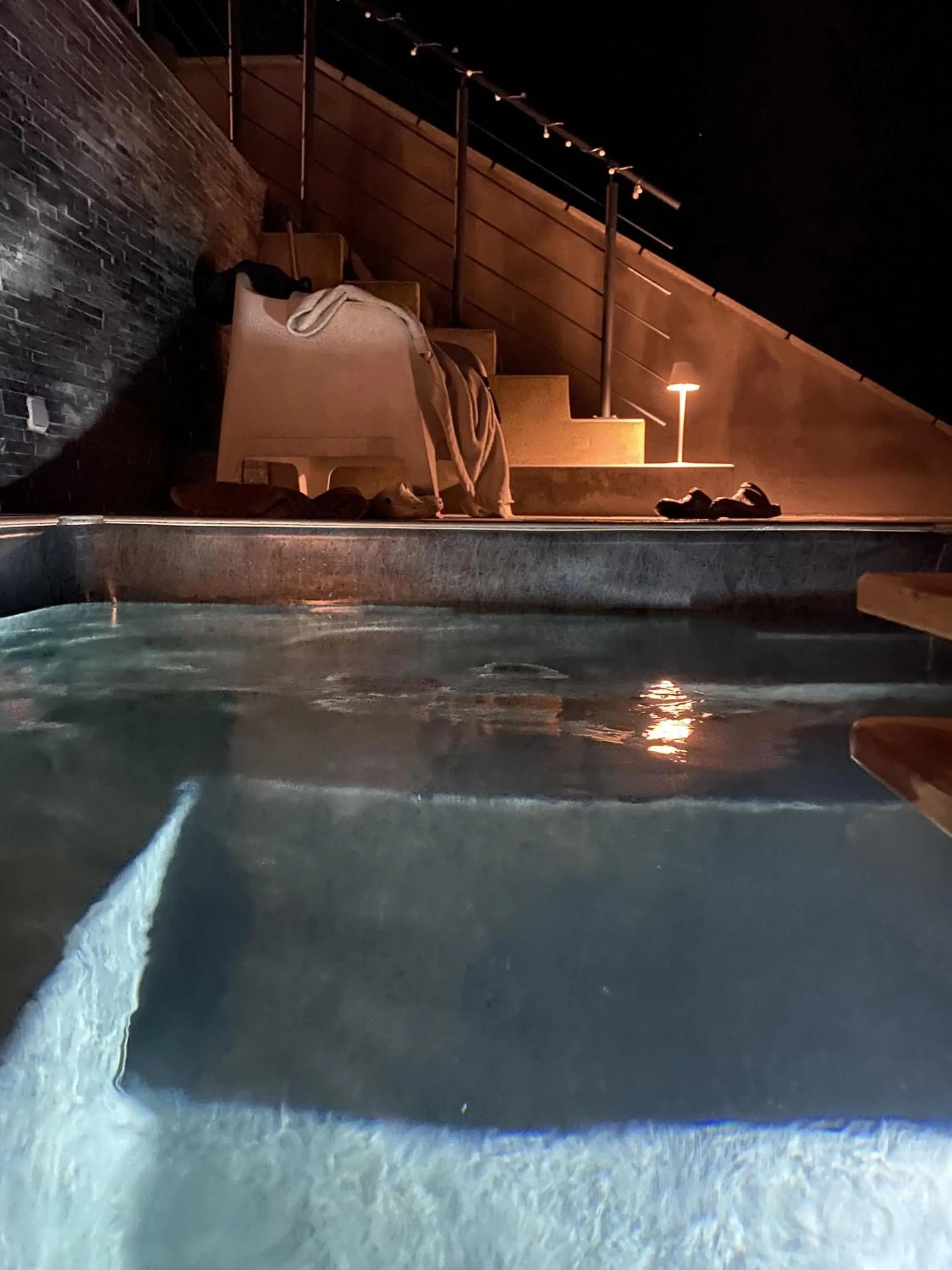Hot Tub in Gites Le Grand Tornage holiday fun for the whole family