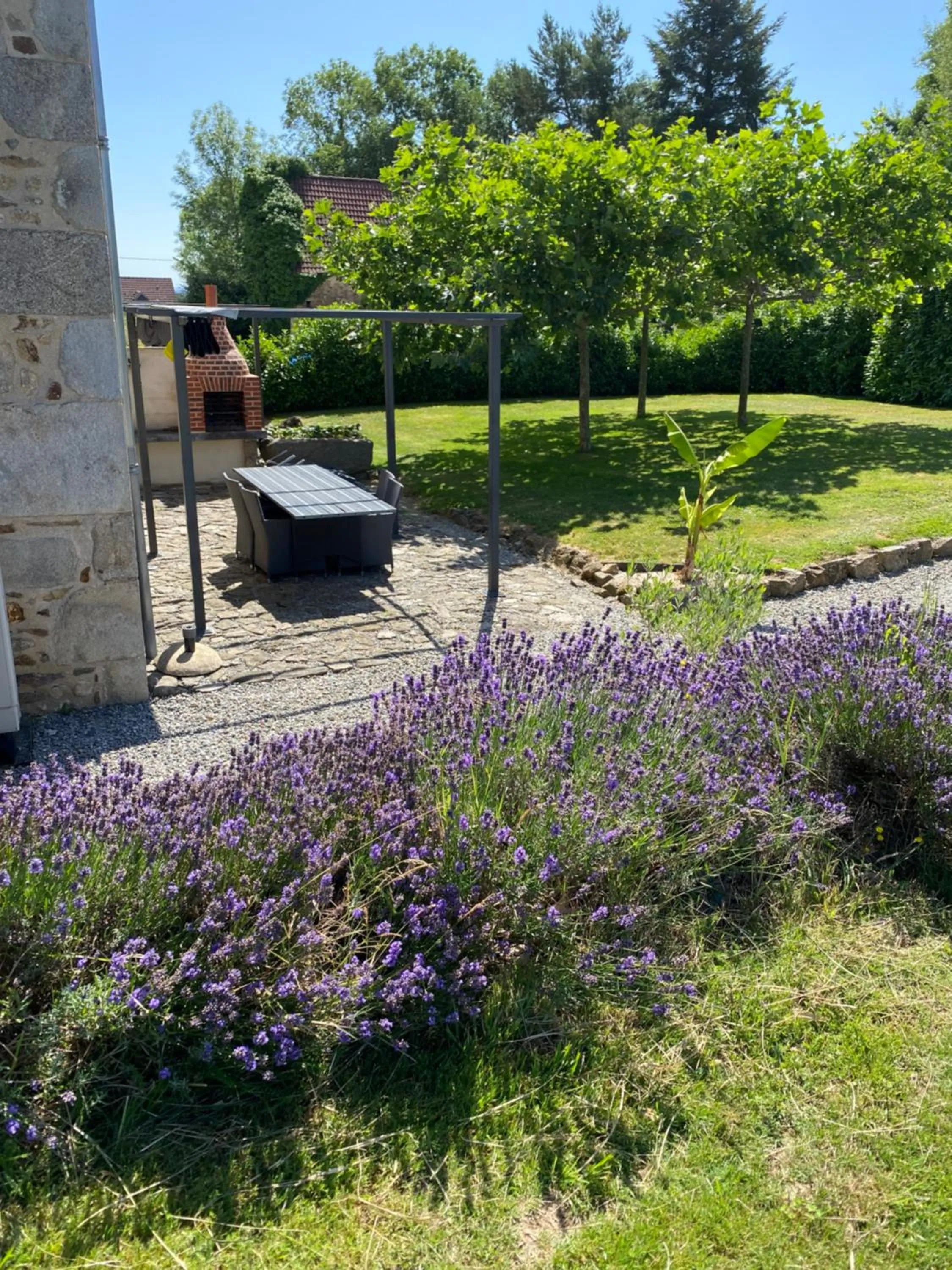 BBQ facilities in Gites Le Grand Tornage holiday fun for the whole family