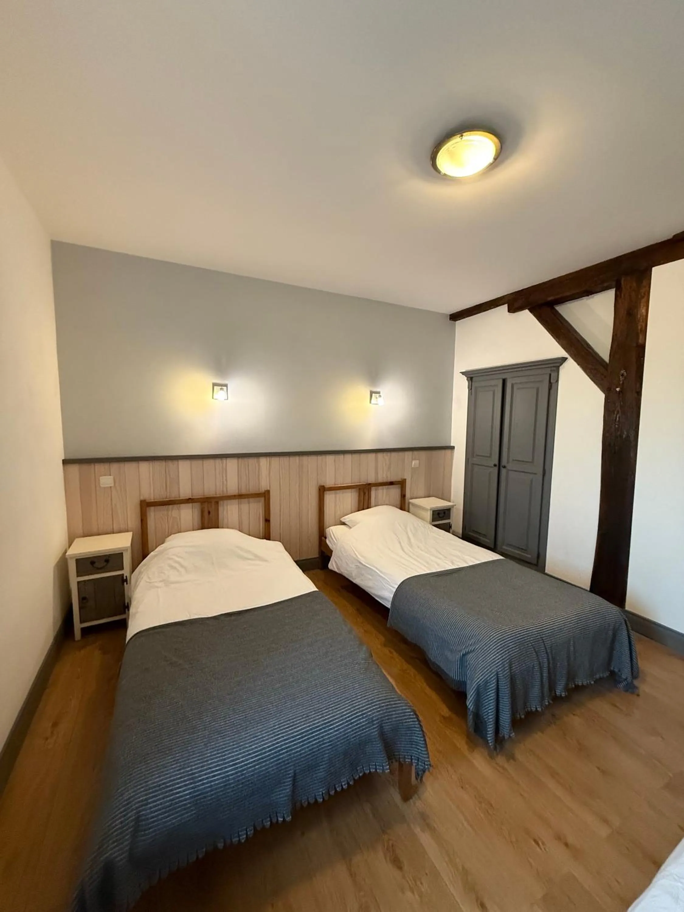 Bedroom, Bed in Gites Le Grand Tornage holiday fun for the whole family