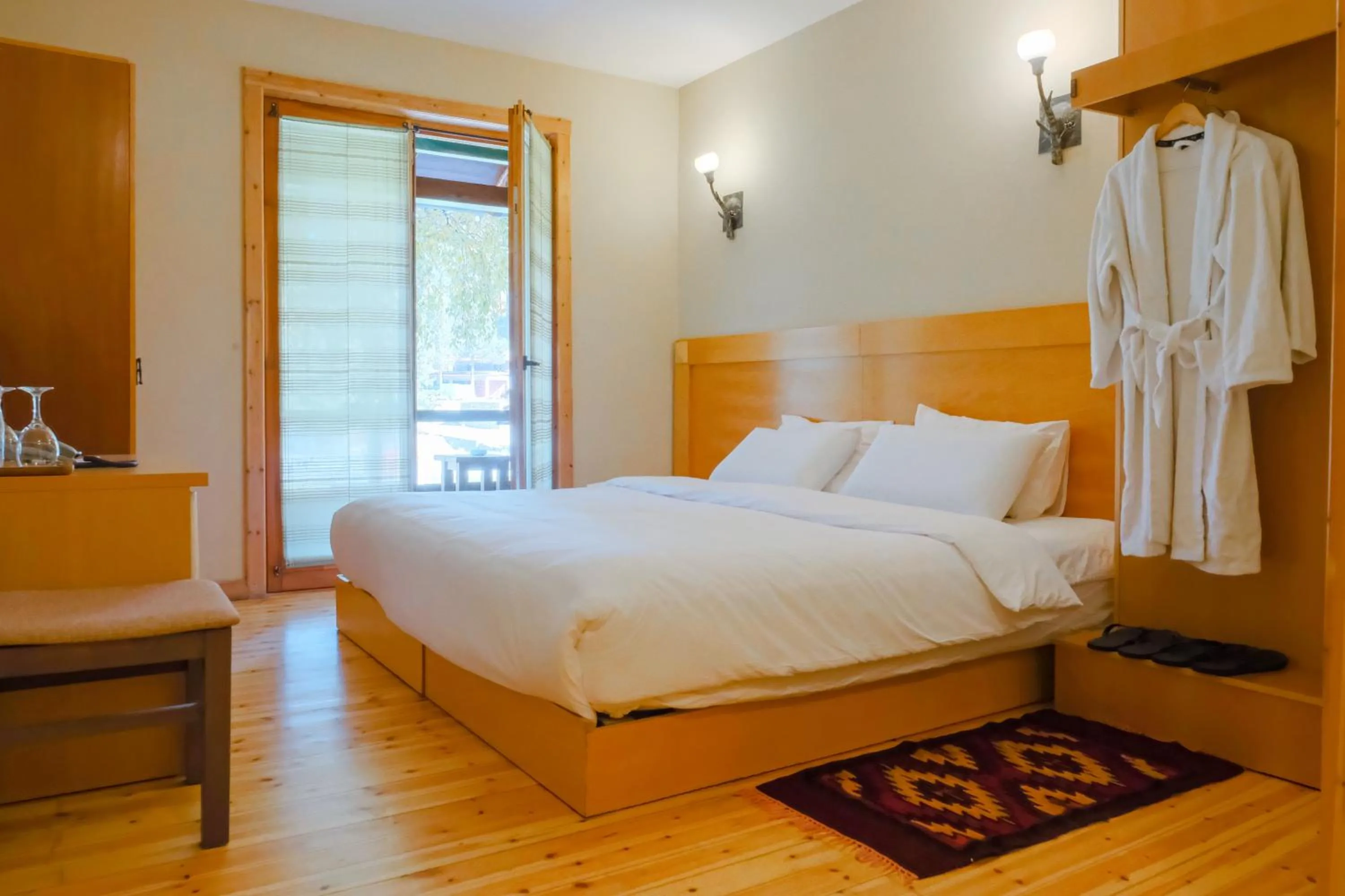 Bed in Natyral Razma Resort