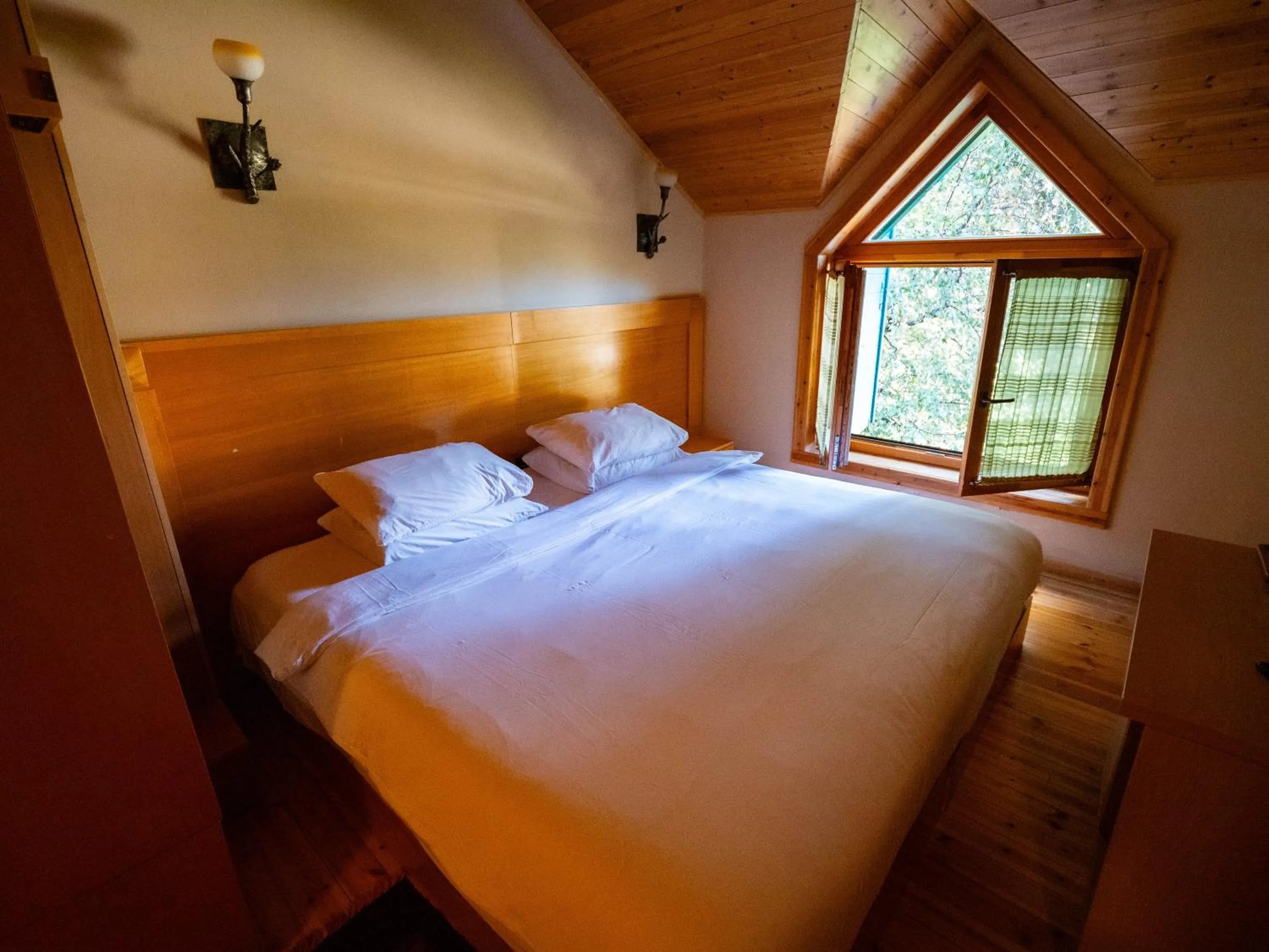 Bed in Natyral Razma Resort