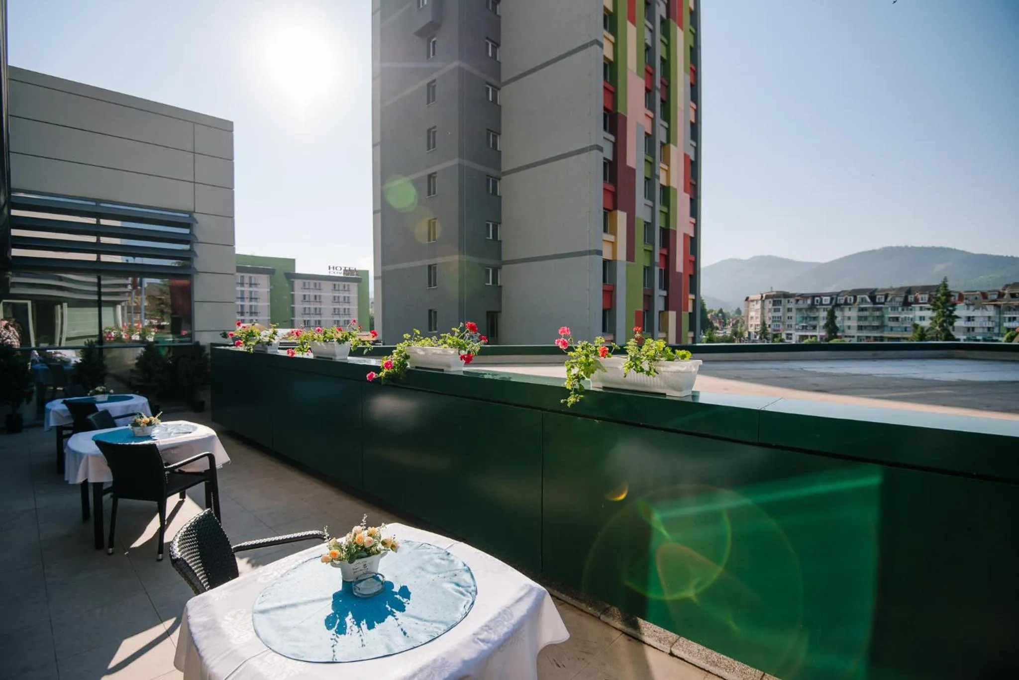 Balcony/Terrace in Caprioara Spa&Wellness Resort