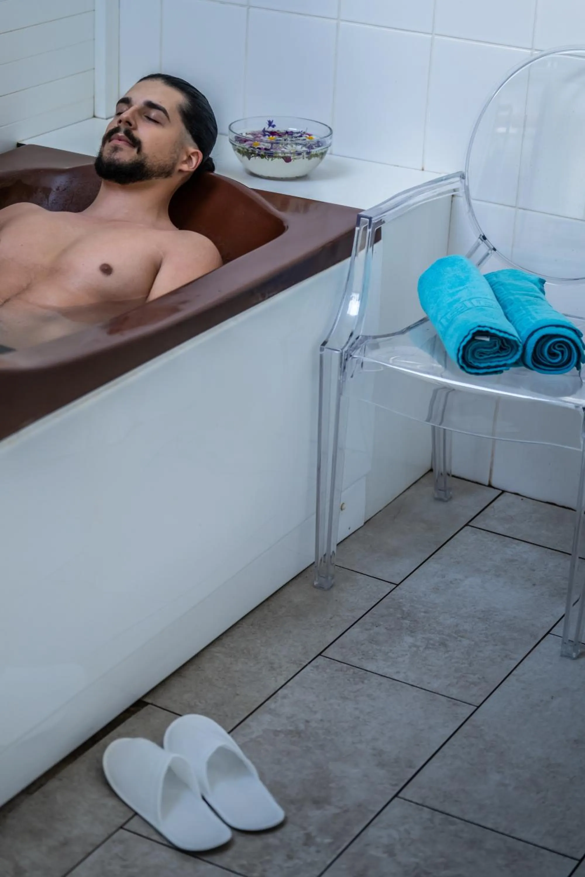 Hot Spring Bath in Caprioara Spa&Wellness Resort