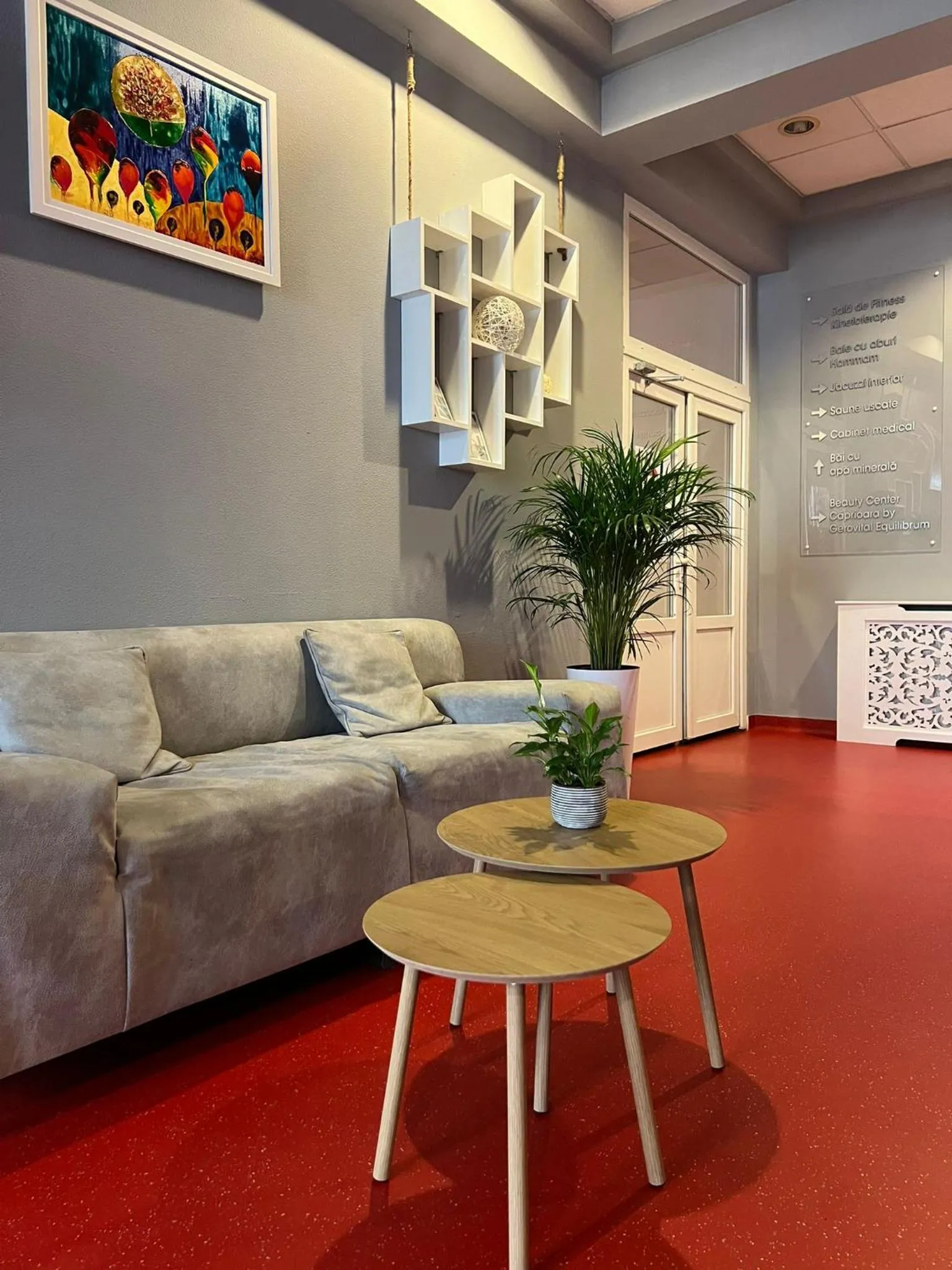 Seating area in Caprioara Spa&Wellness Resort