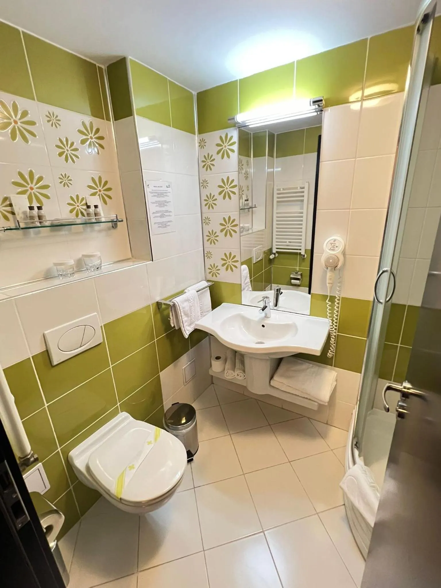 Shower in Caprioara Spa&Wellness Resort