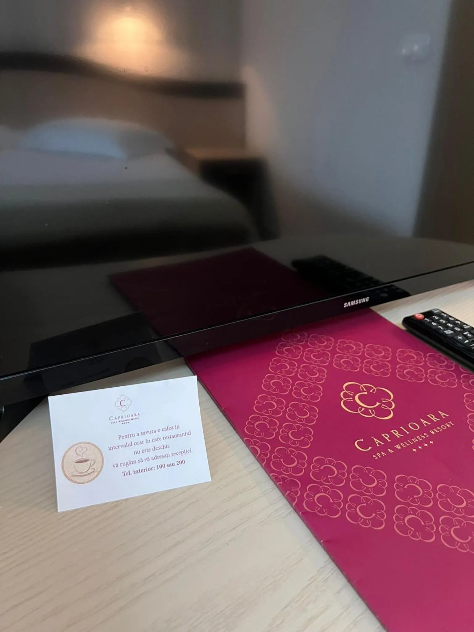 Coffee/tea facilities, Bed in Caprioara Spa&Wellness Resort