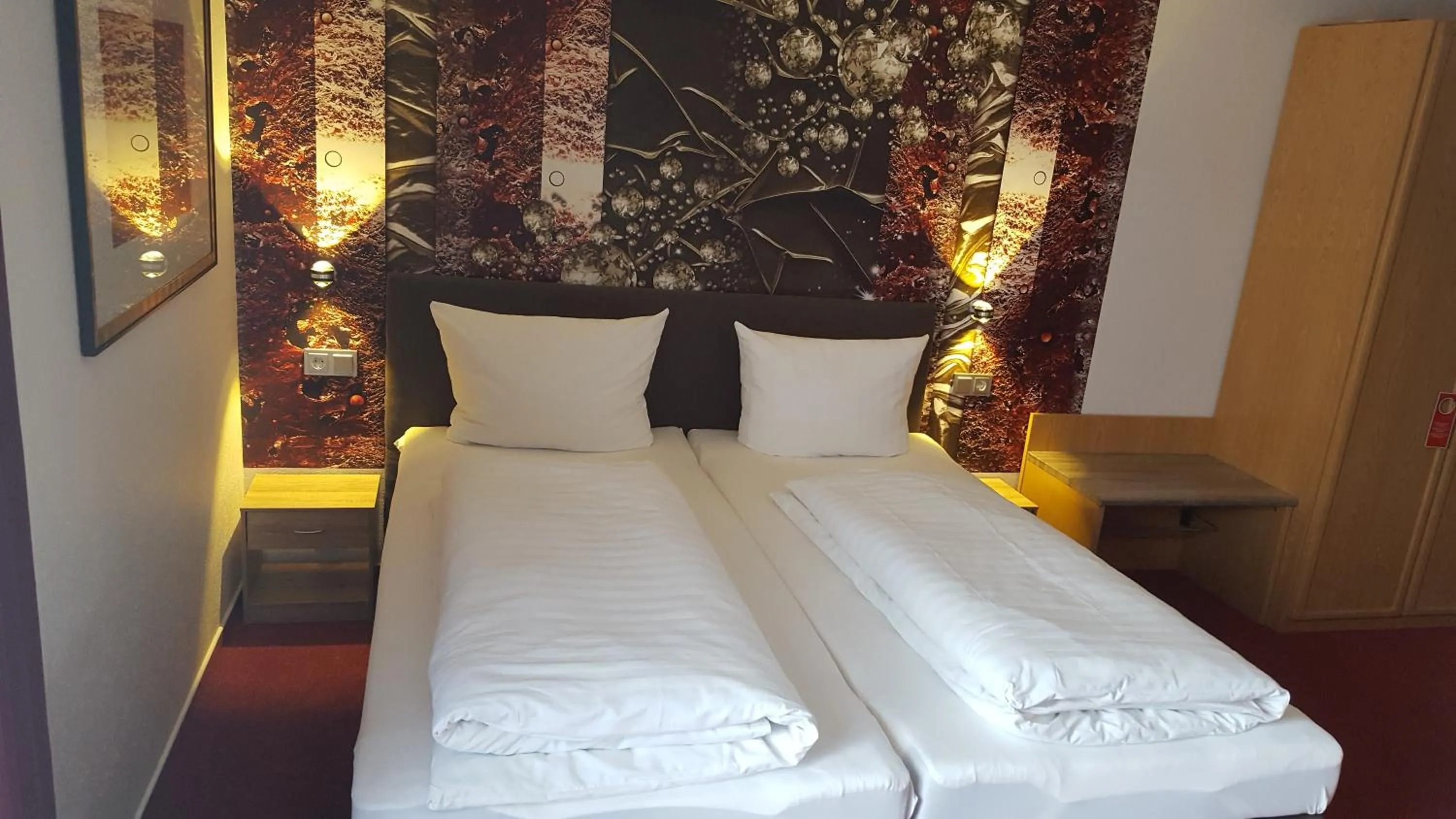 Photo of the whole room, Bed in Hotel Aggertal