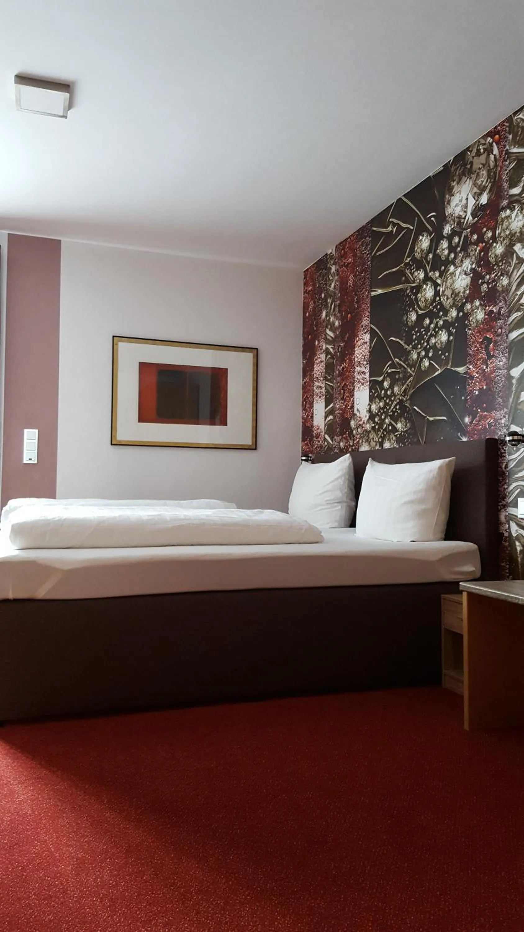 Photo of the whole room, Bed in Hotel Aggertal