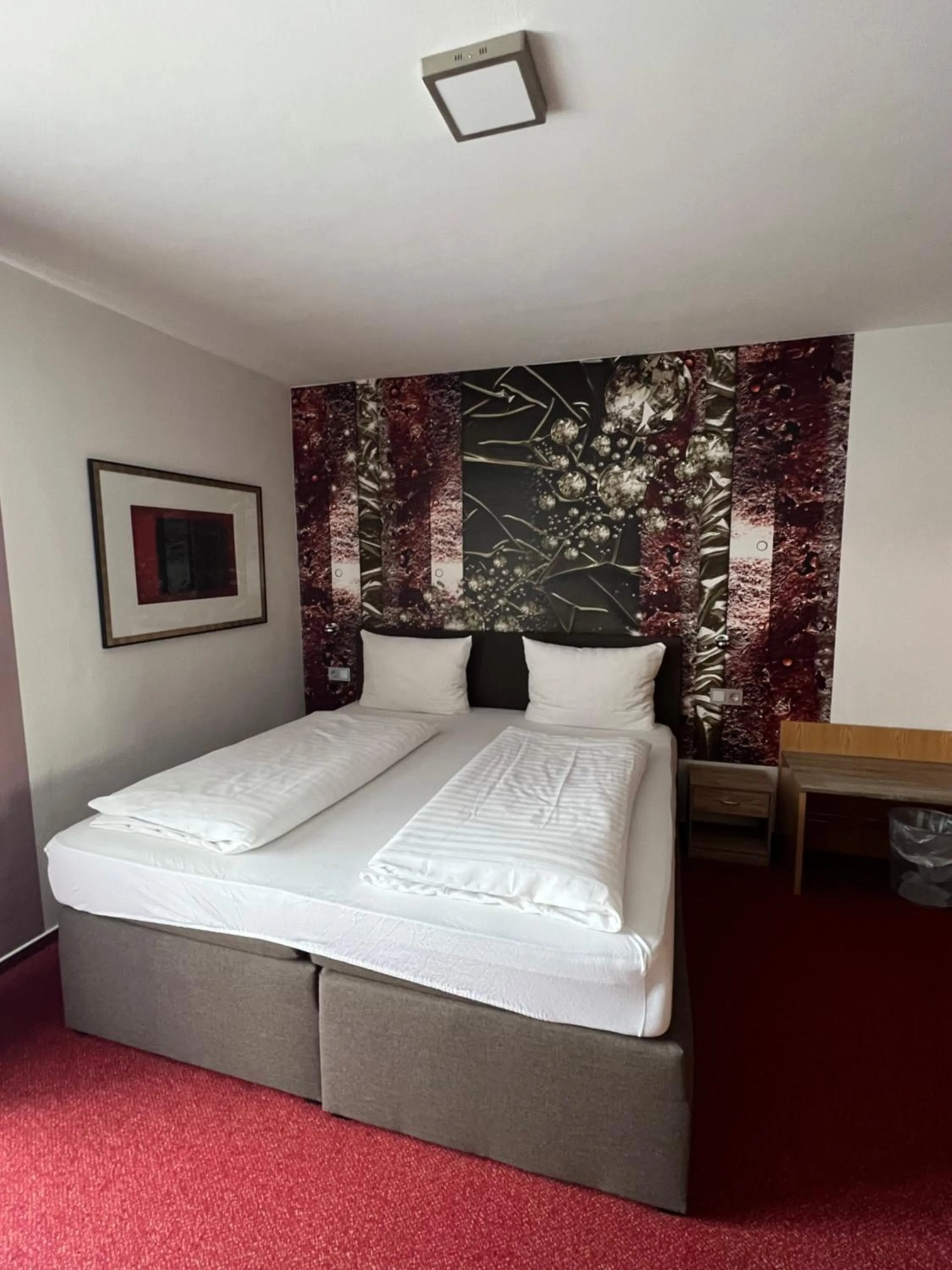 Photo of the whole room, Bed in Hotel Aggertal