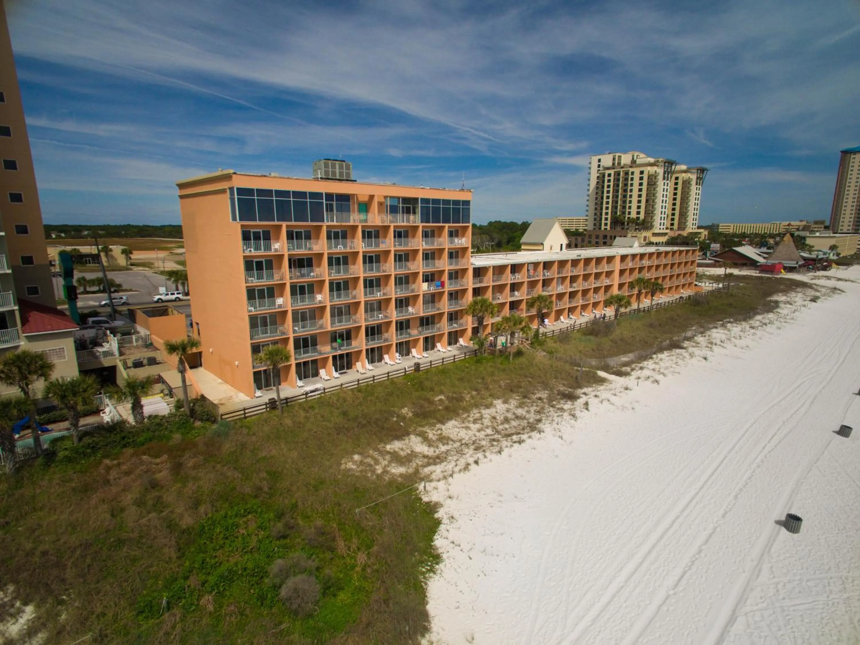 Property building in Seahaven Beach Hotel Panama City Beach