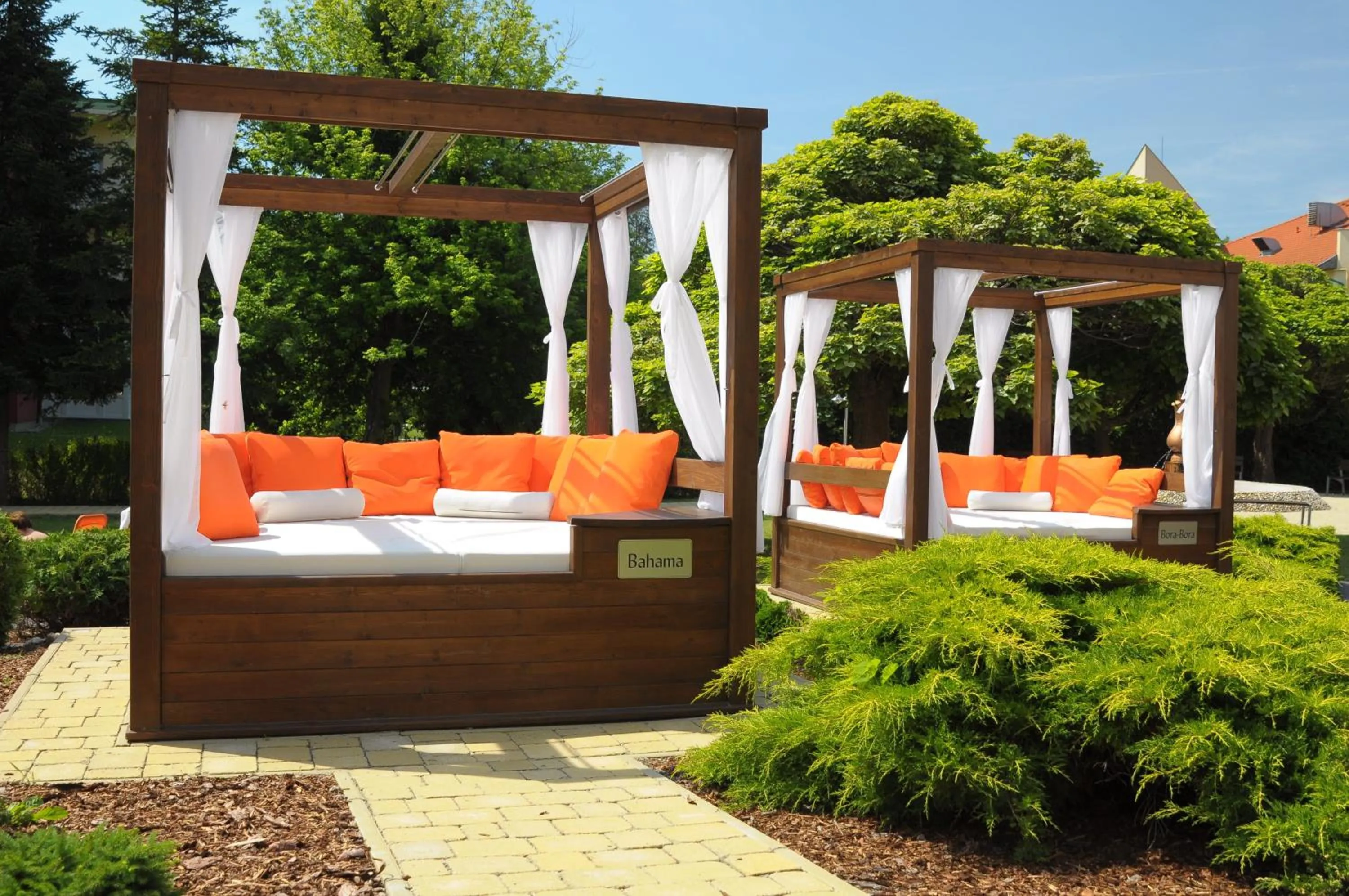 Garden in Belenus Thermalhotel superior