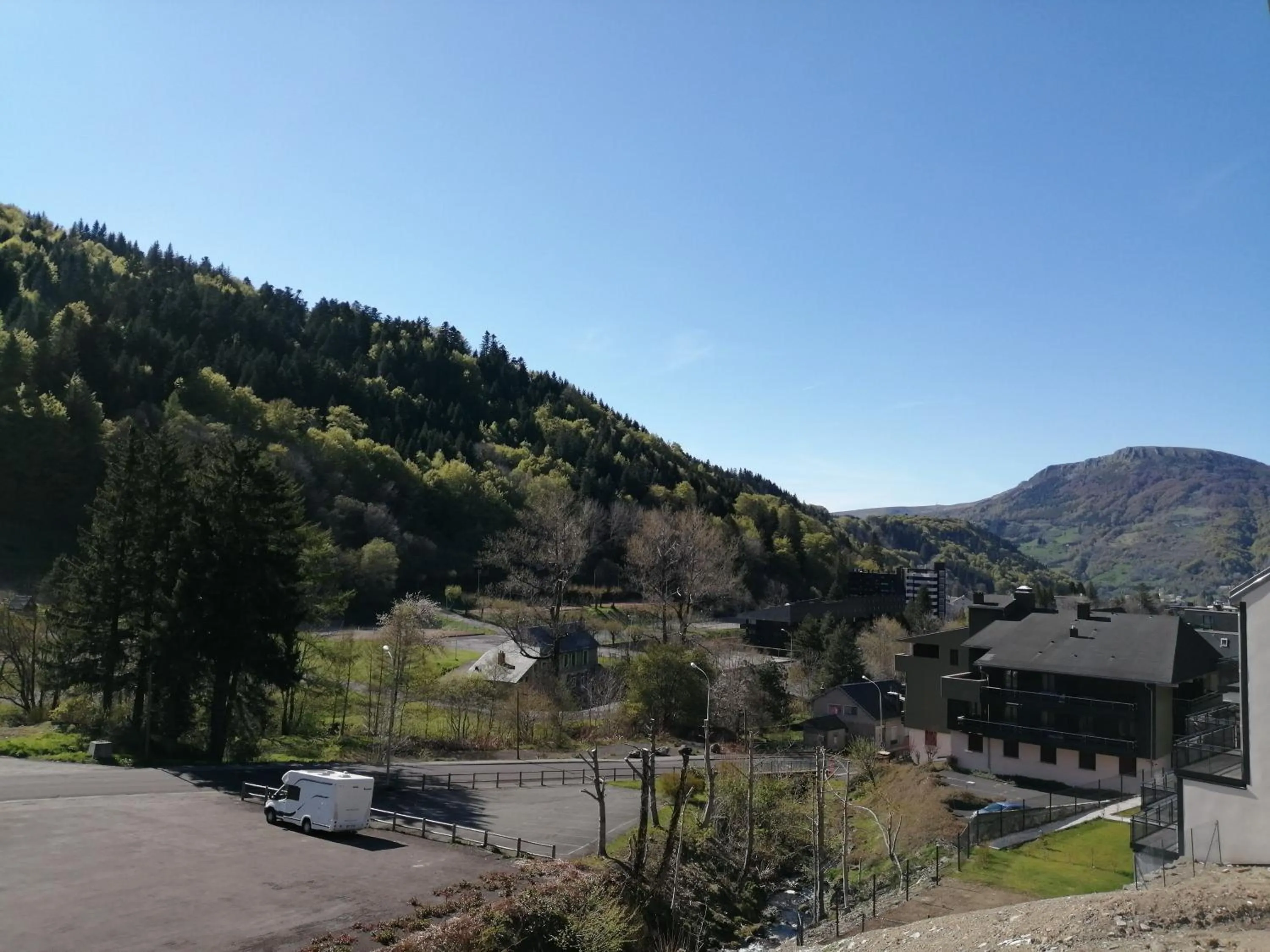View (from property/room) in Hôtel Les Mouflons