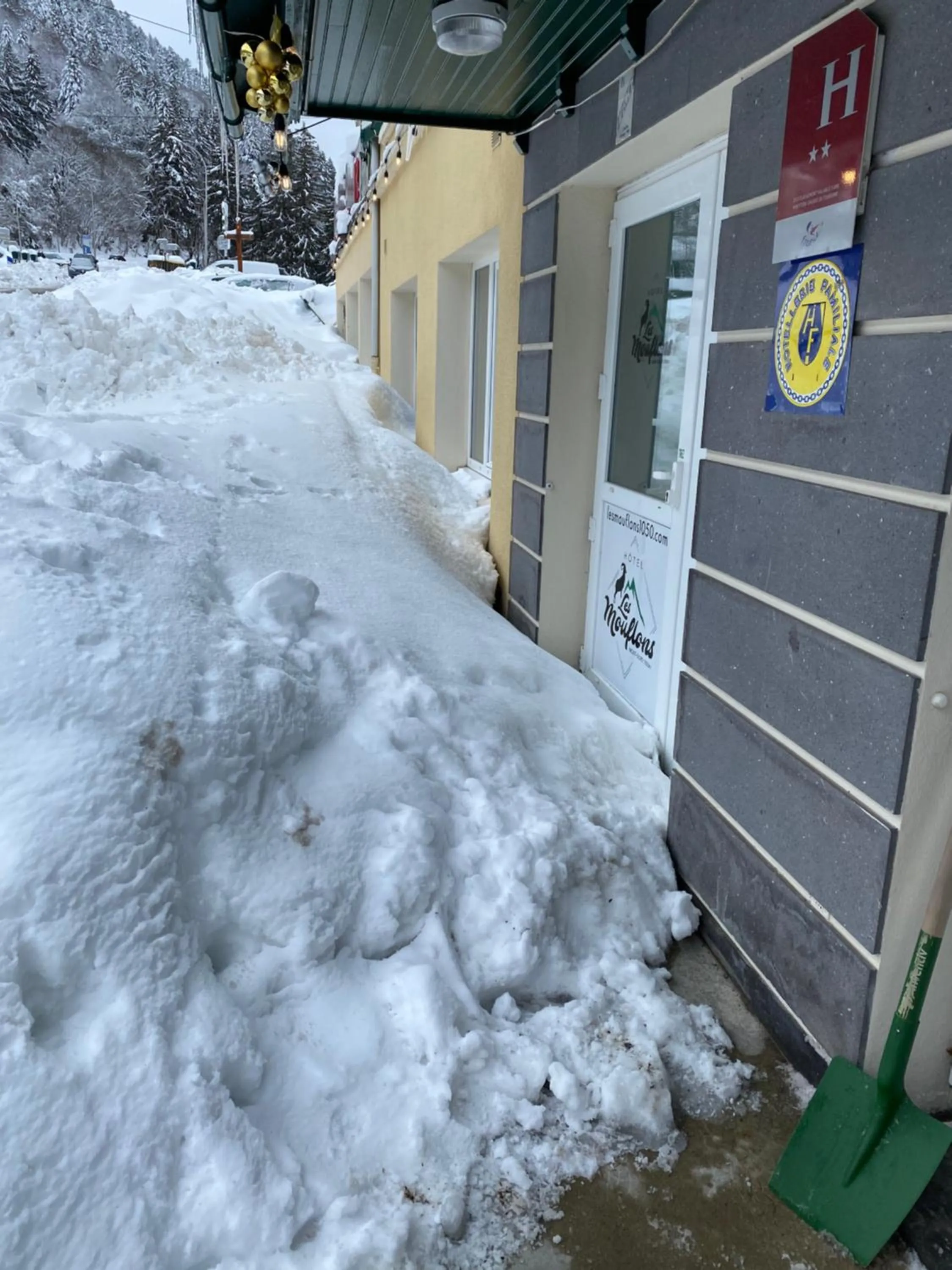 Winter in Hôtel Les Mouflons