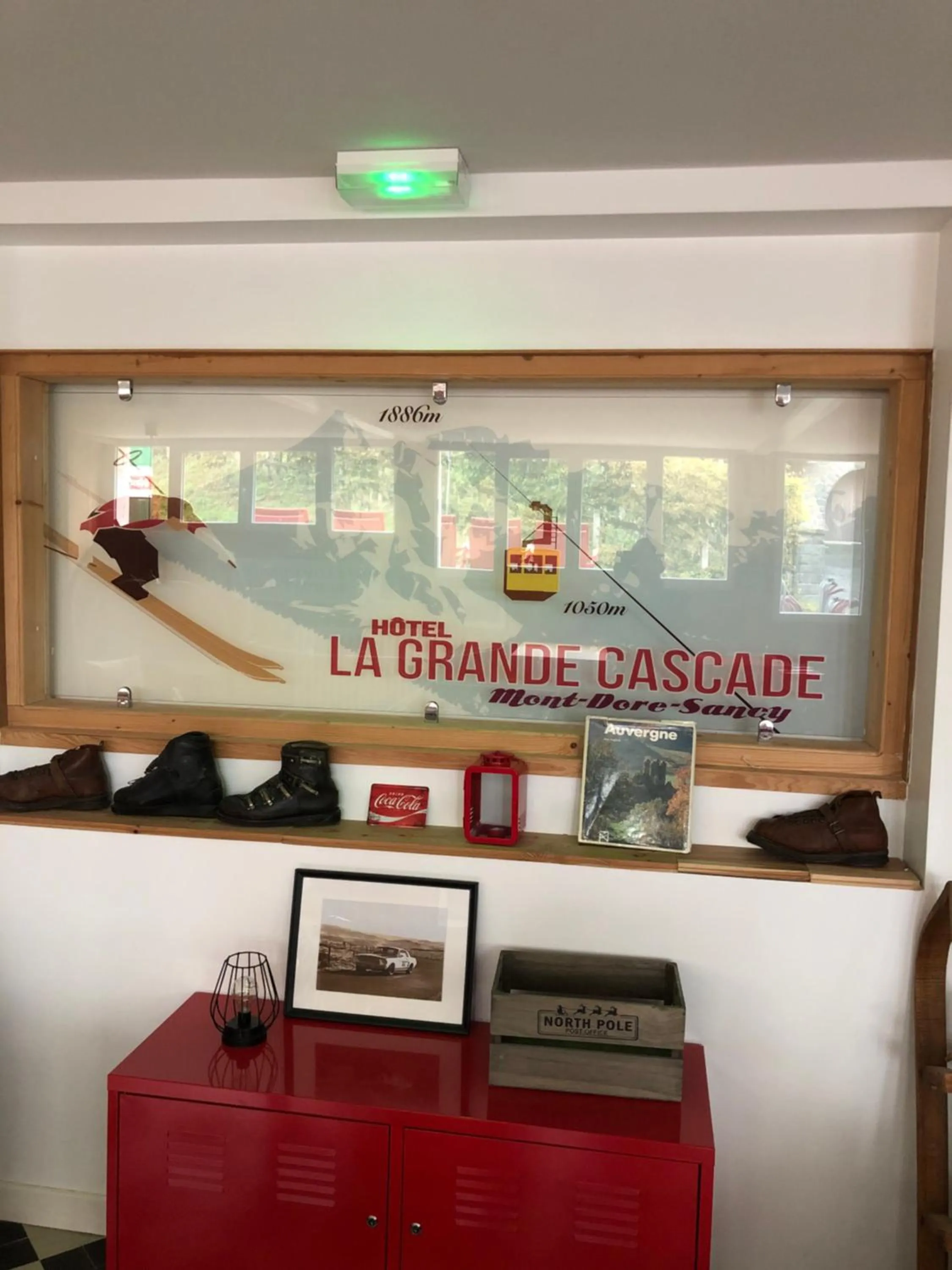 Living room in Hôtel Les Mouflons