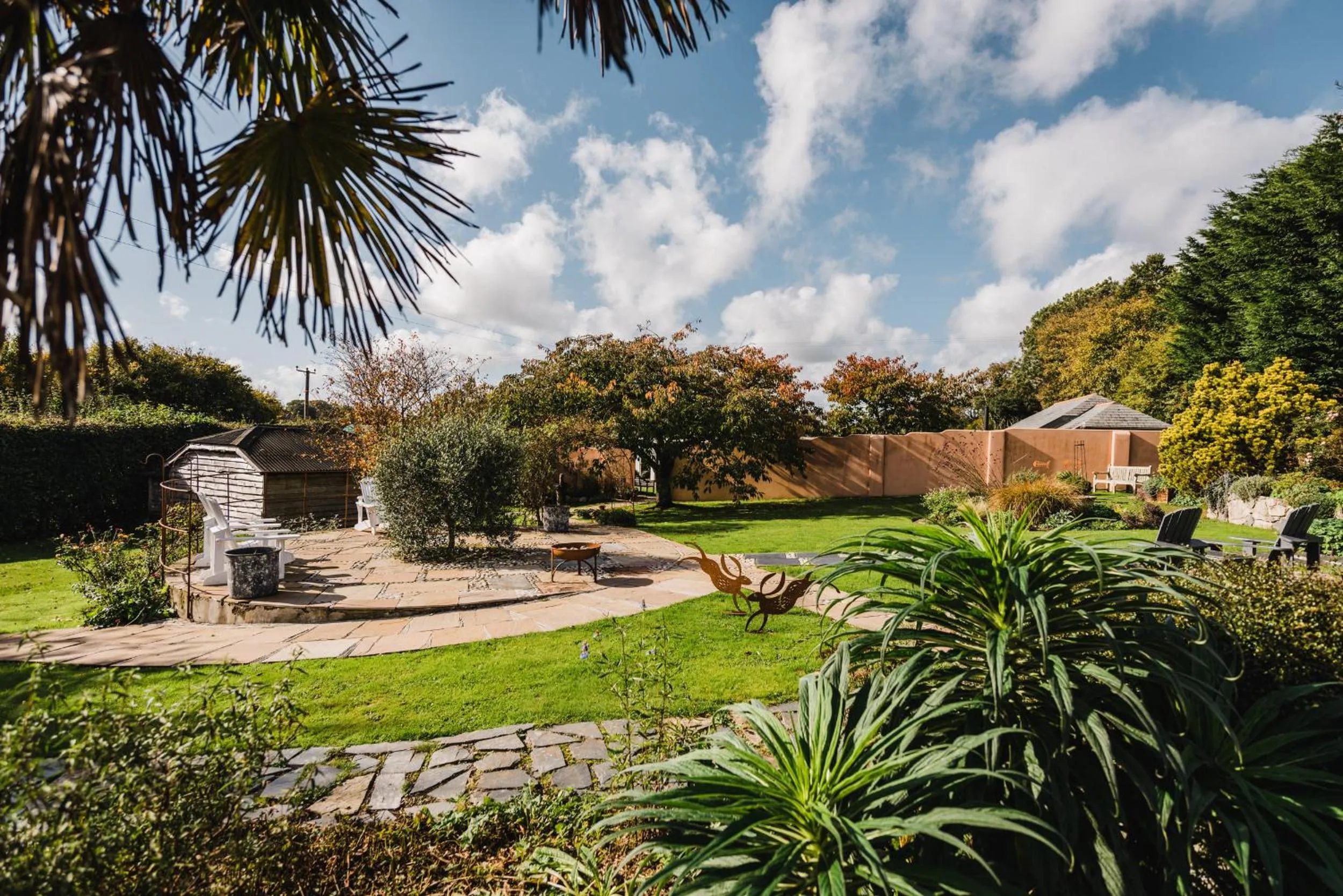 Garden in Lower Barns Boutique B&B