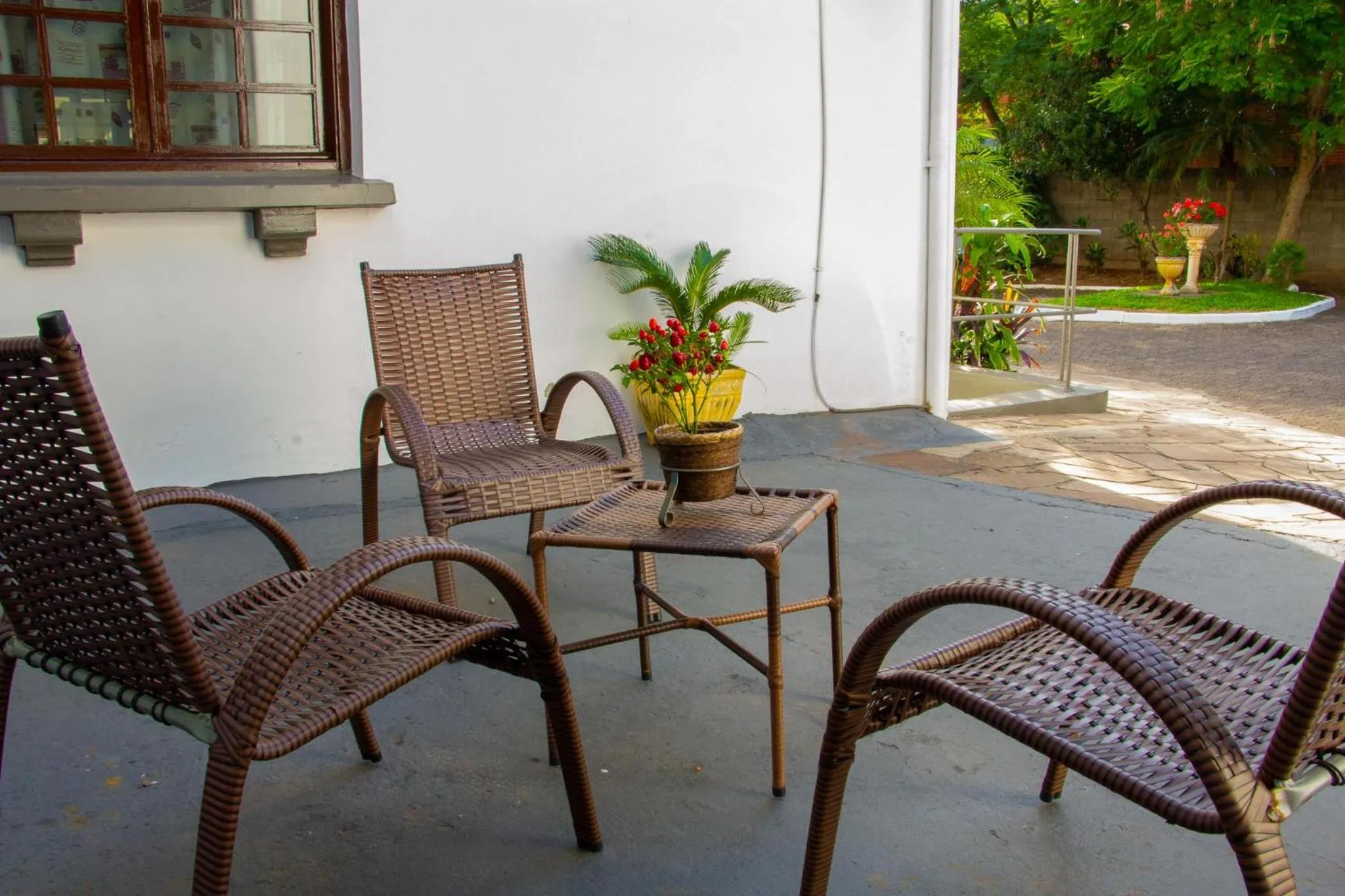 Garden in Hotel Villa Souza Ltda