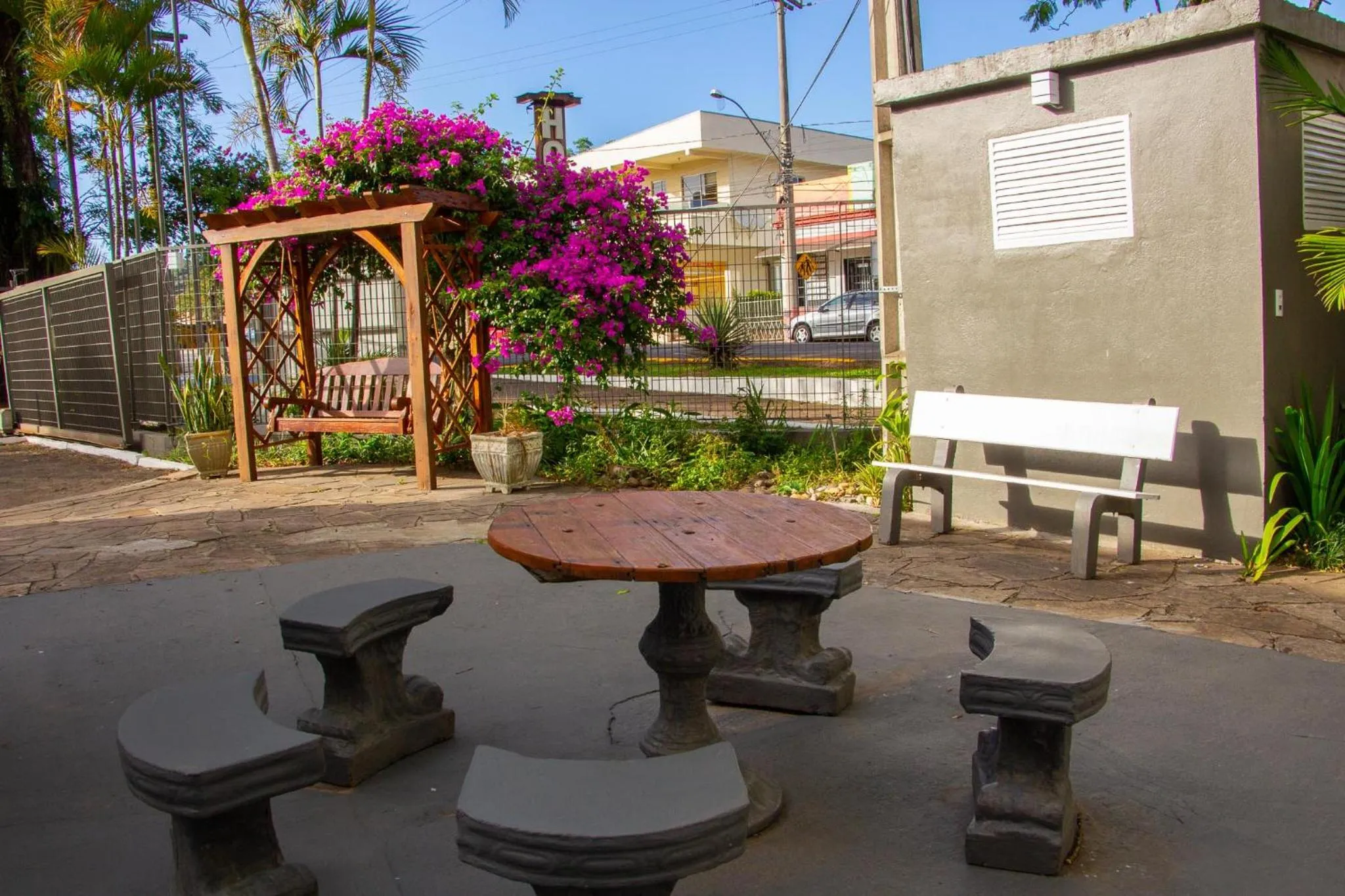 Garden in Hotel Villa Souza Ltda