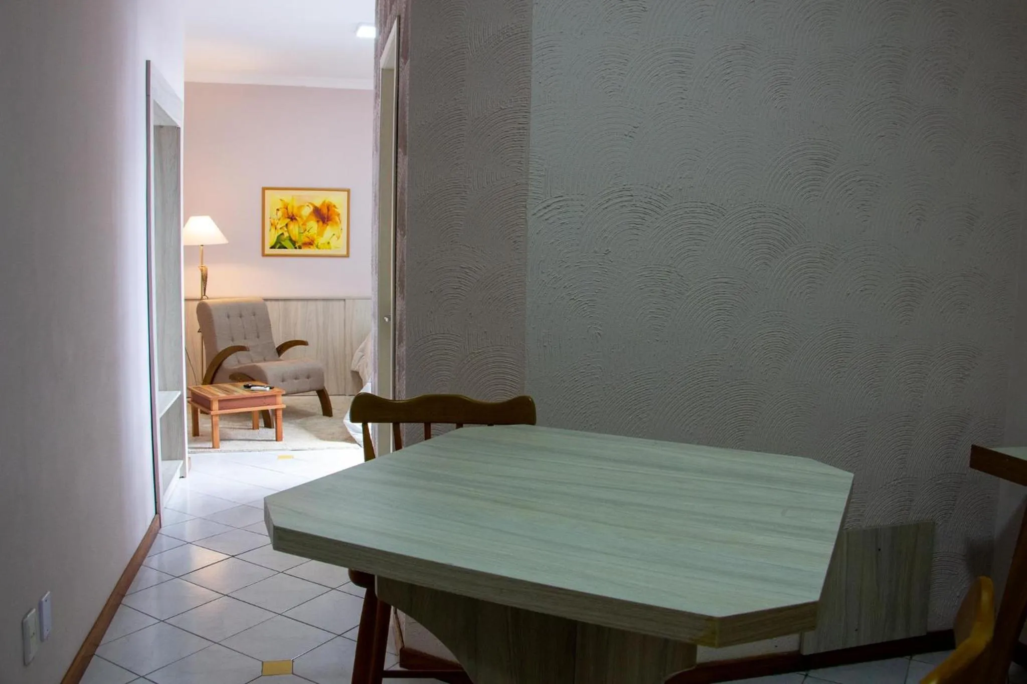 Seating area in Hotel Villa Souza Ltda